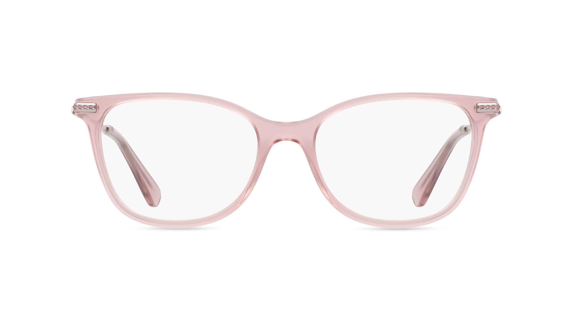 Swarovski SK2010 Damen-Brille inkl. Gläser Vollrand Eckig Acetat-Gestell 52mm/17mm/140mm, pink