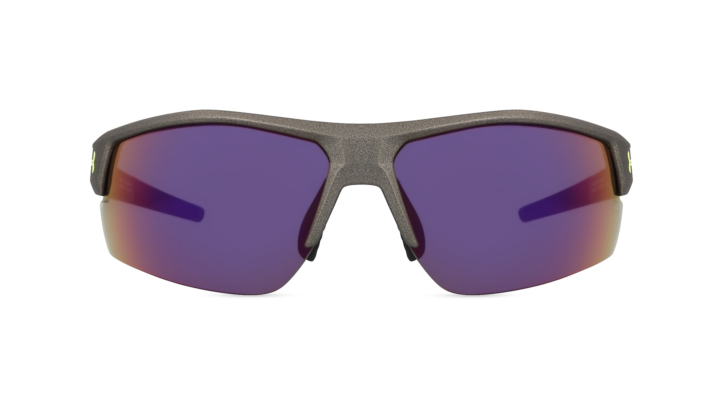 Under Armour UA SKILLZ/G Herren-Sonnenbrille Vollrand Eckig Kunststoff-Gestell, grau