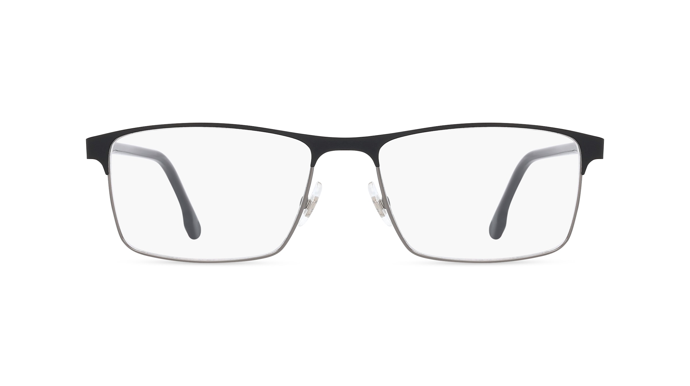 Carrera 226 Herren-Brille inkl. Gläser Vollrand Eckig Metall-Gestell 58mm/17mm/145mm, schwarz