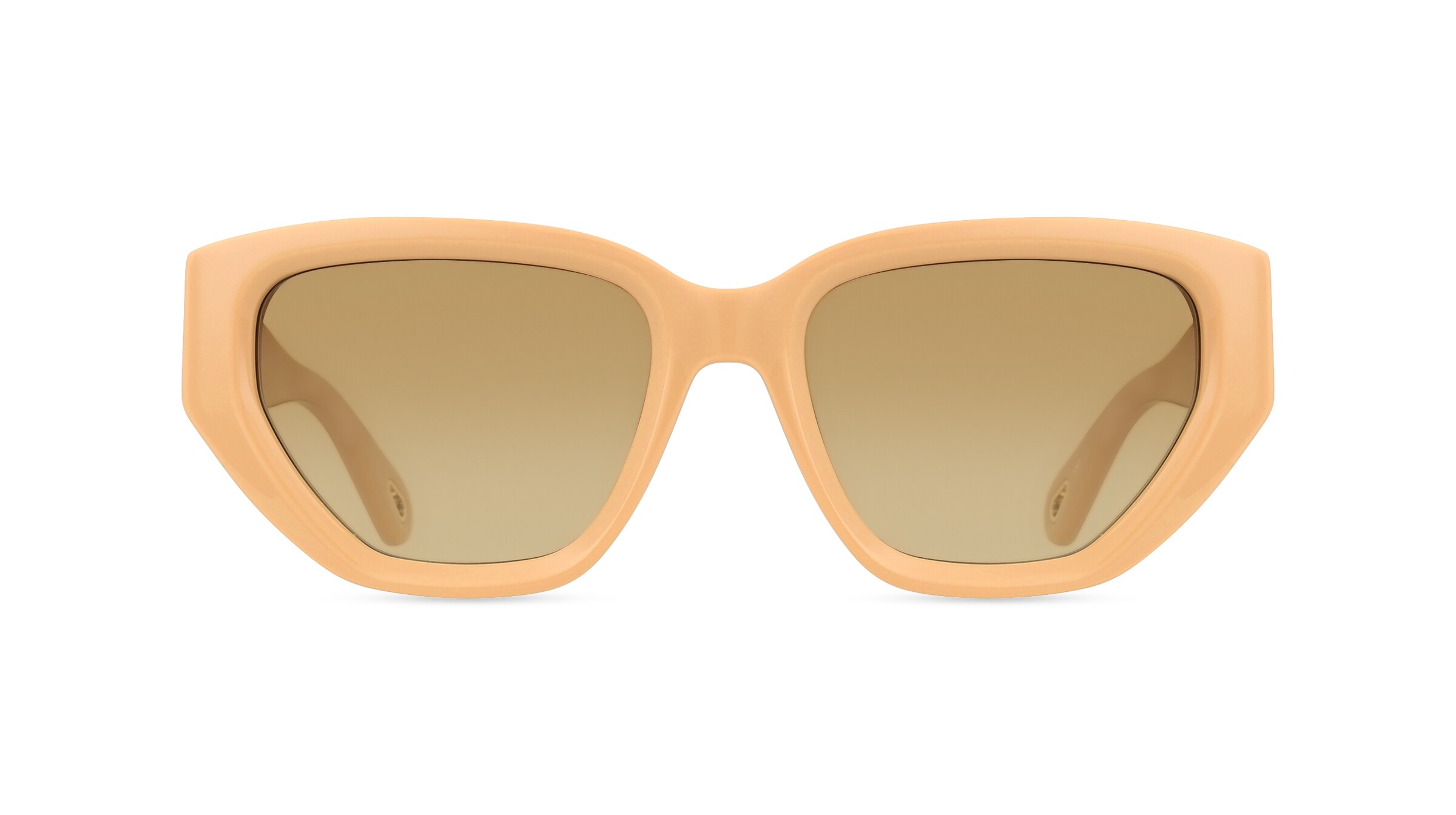 Chloé CH0235S Damen-Sonnenbrille Vollrand Butterfly Recycled Acetat-Gestell, weiß