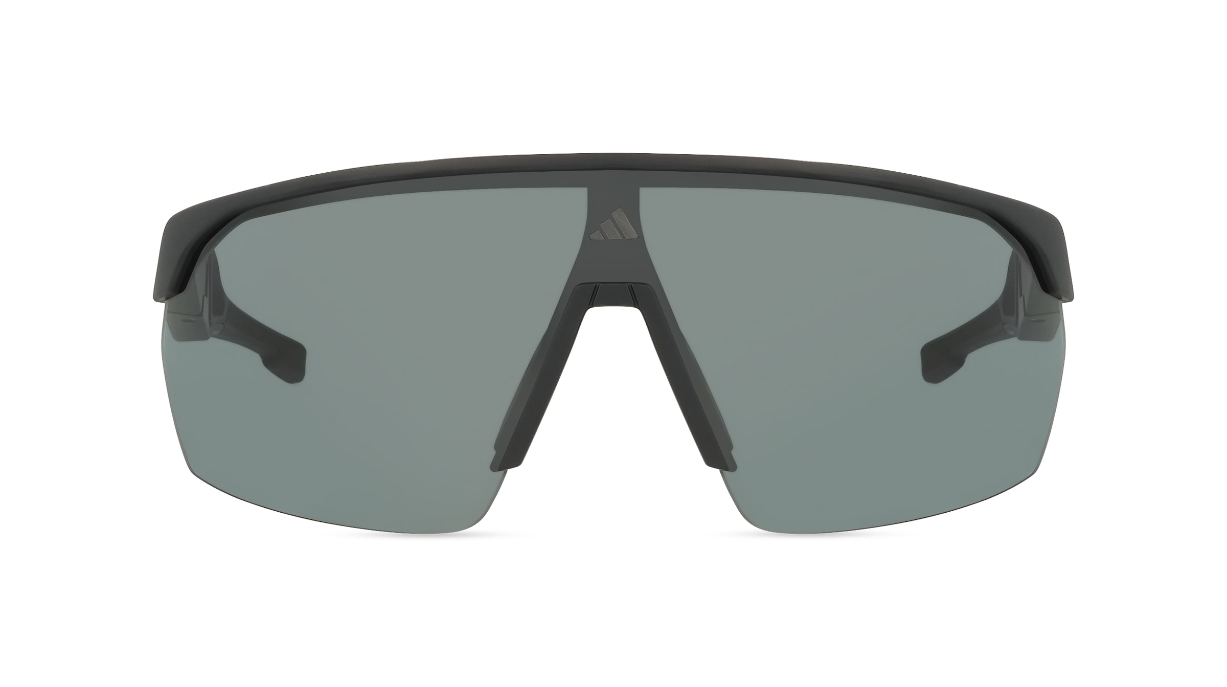 Adidas SP0103 Damen-Sonnenbrille Vollrand Monoscheibe Kunststoff-Gestell, Schwarz