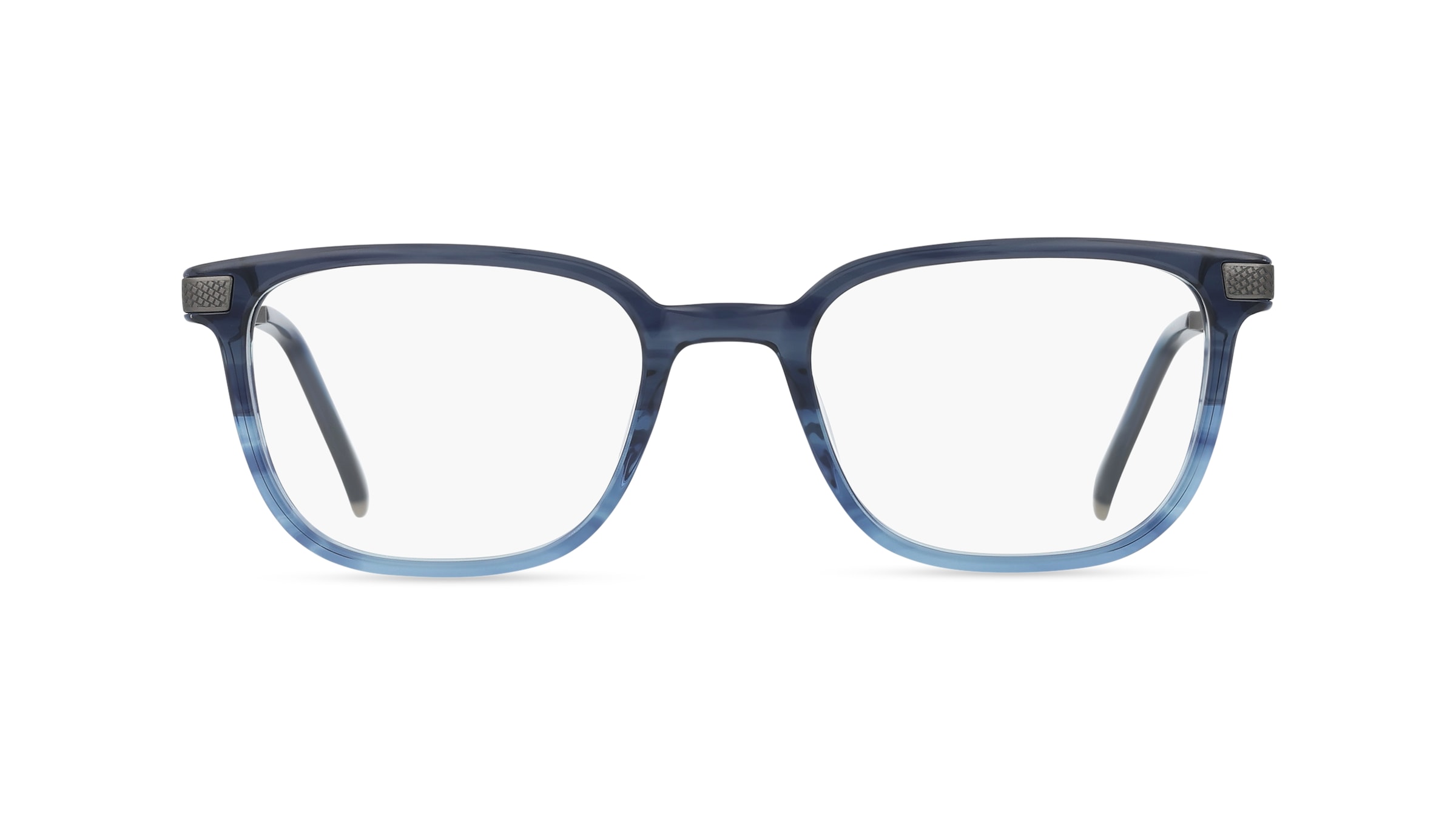 Fielmann BD 413 MOD FLEX CL Herren-Brille inkl. Gläser Vollrand Quadratisch Acetat-Gestell 52/20/140, Blau