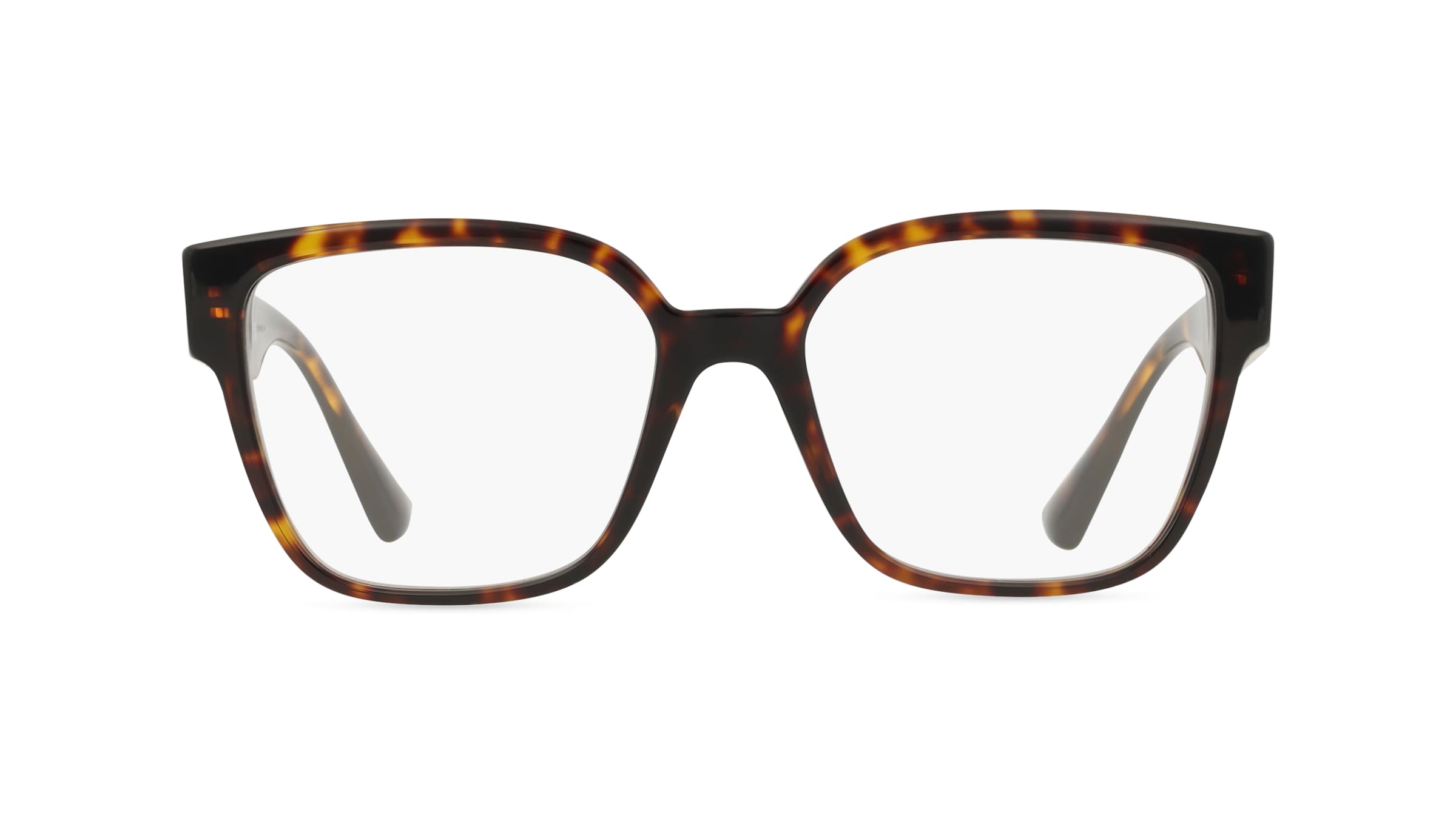 Versace VE3329B Damen-Brille inkl. Gläser Vollrand Eckig Acetat-Gestell 54mm/17mm/145mm, braun