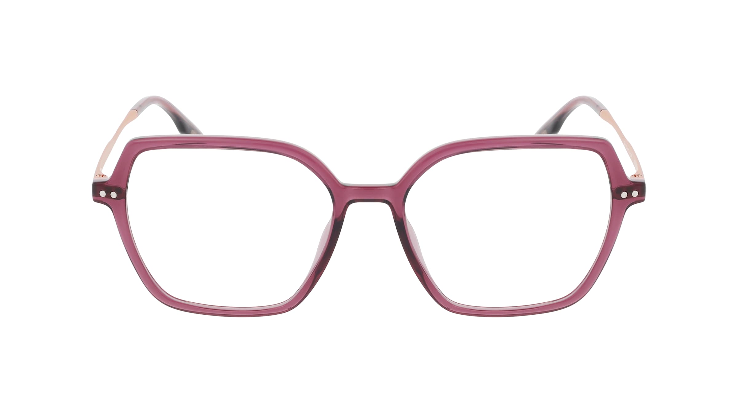 Tom Tailor 671016 Damen-Brille inkl. Gläser Vollrand Butterfly Acetat-Gestell 56/17/145, Rot