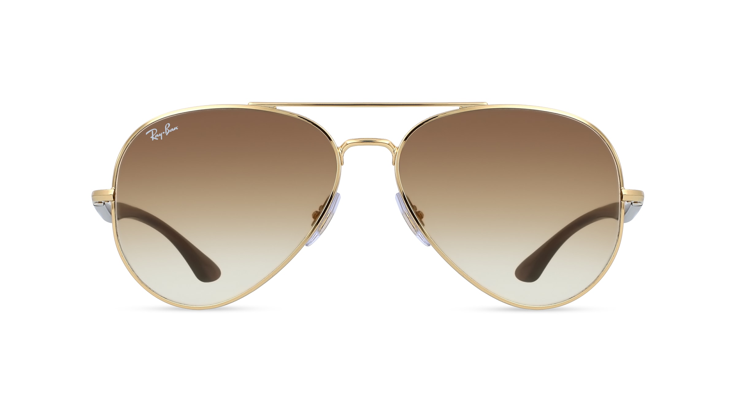 Ray-Ban RB 3675 Unisex-Sonnenbrille Vollrand Pilot Metall-Gestell, gold