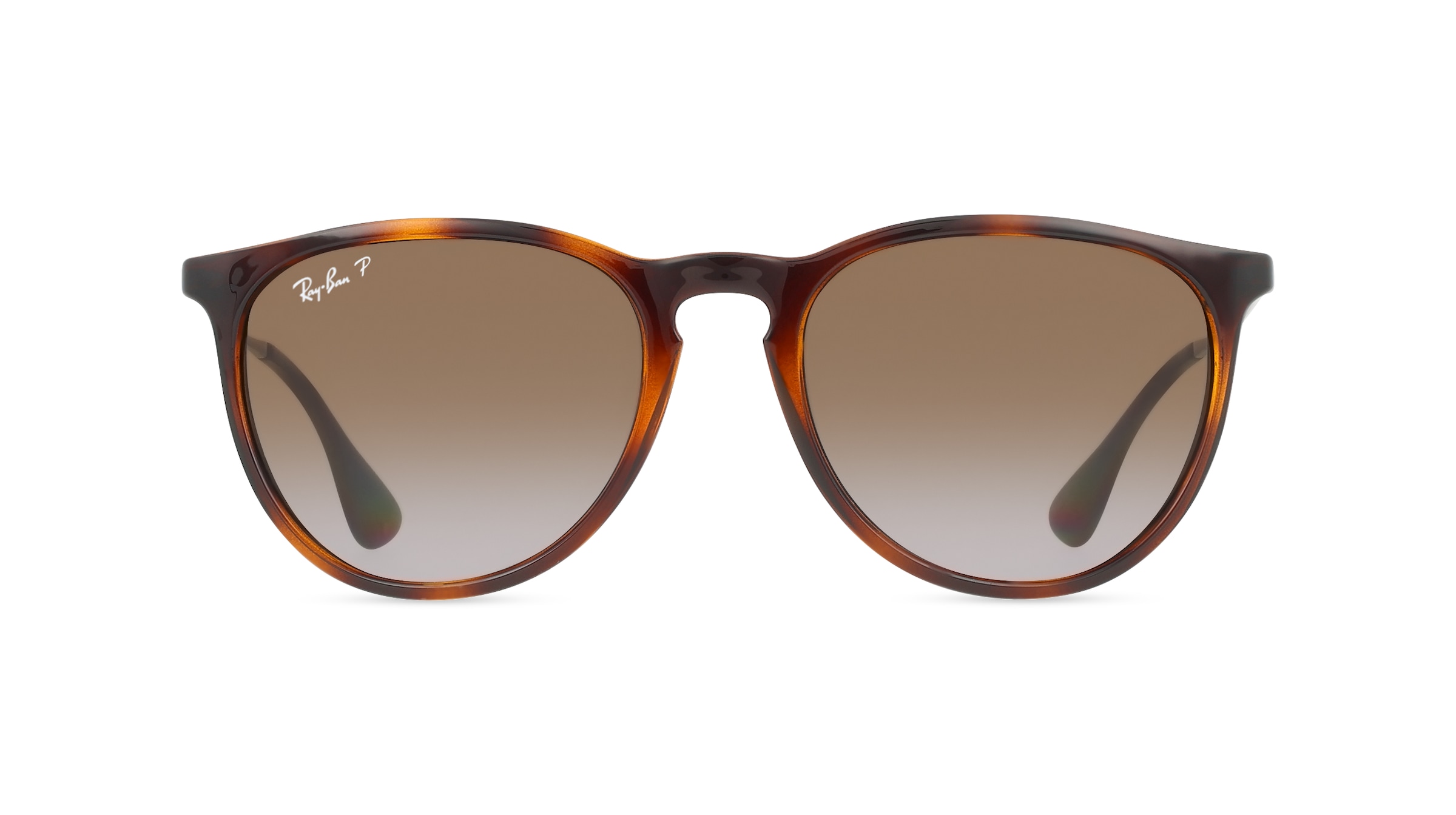 Ray-Ban RB 4171 ERIKA Damen-Sonnenbrille Vollrand Panto Kunststoff-Gestell, braun