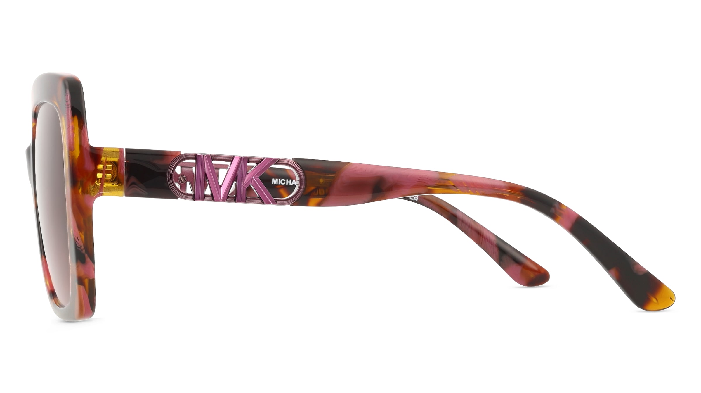 Thumbnail - Michael Kors MK2213 Damen-Sonnenbrille Vollrand Eckig Acetat-Gestell, pink