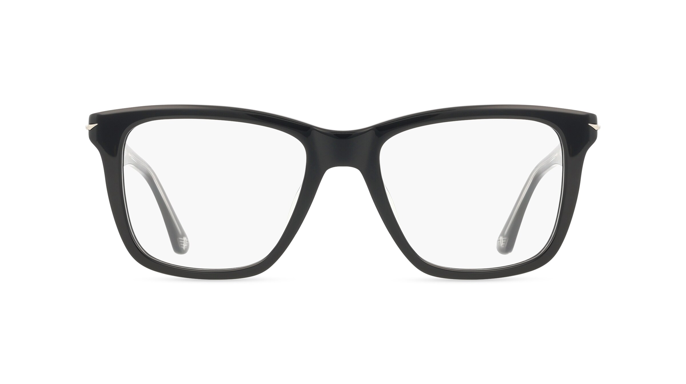 Police VPLN19 Herren-Brille inkl. Gläser Vollrand Eckig Acetat-Gestell 53mm/18mm/145mm, schwarz