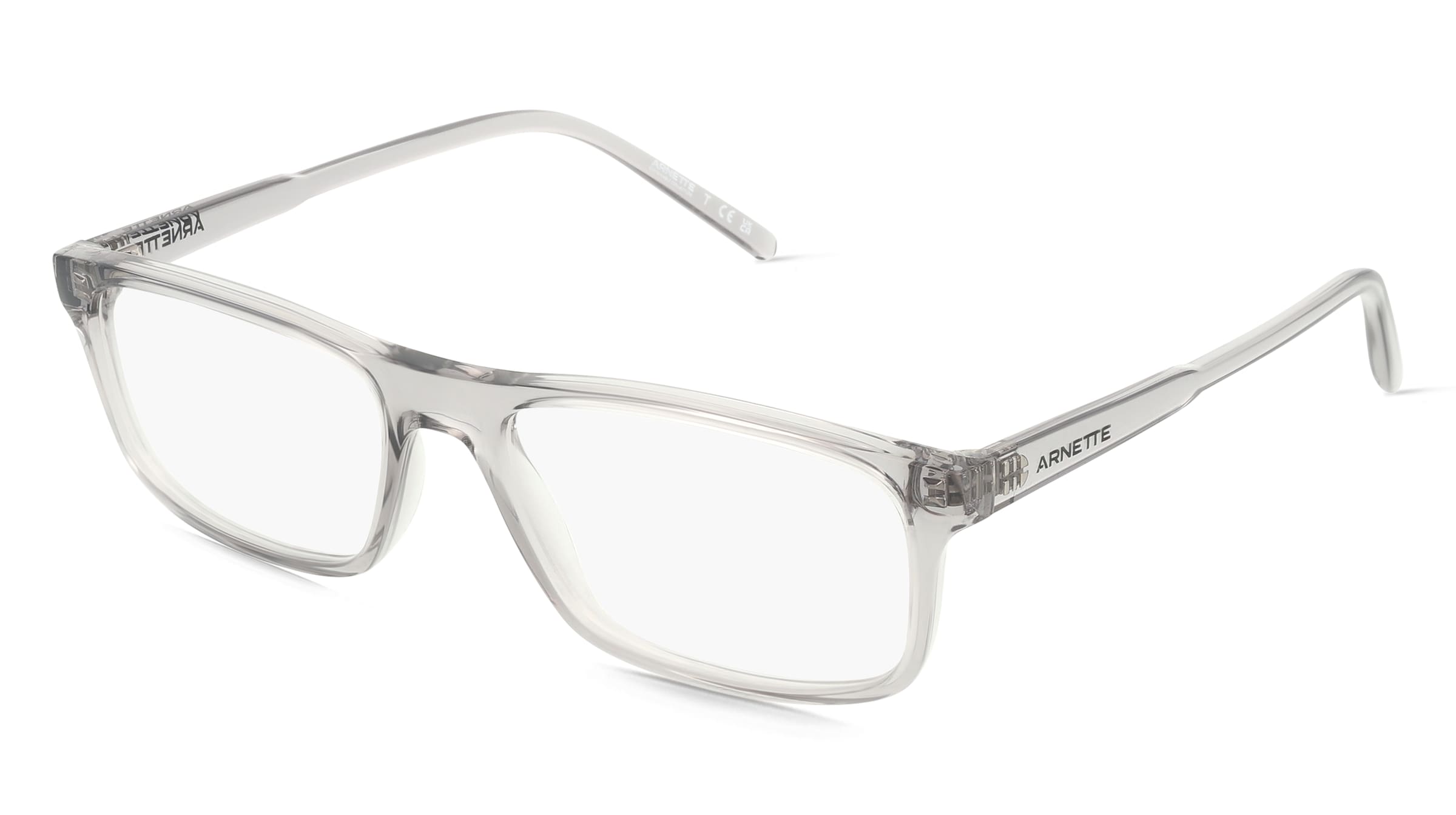 Arnette 0AN7194 Herren-Brille inkl. Gläser Vollrand Eckig Kunststoff-Gestell 52mm/17mm/140mm, grau