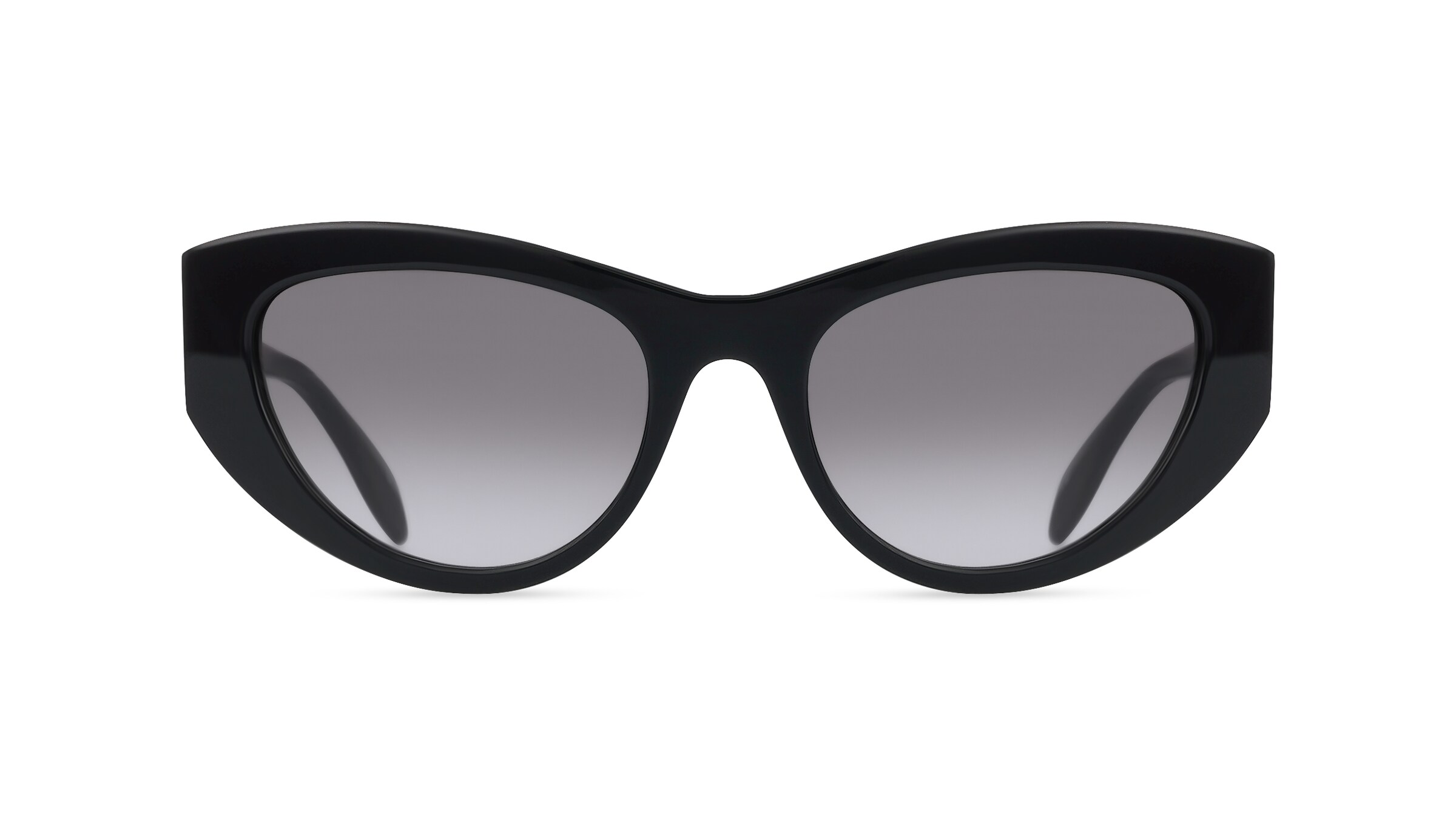 Alexander McQueen AM0377S Damen-Sonnenbrille Vollrand Butterfly Kunststoff-Gestell, schwarz