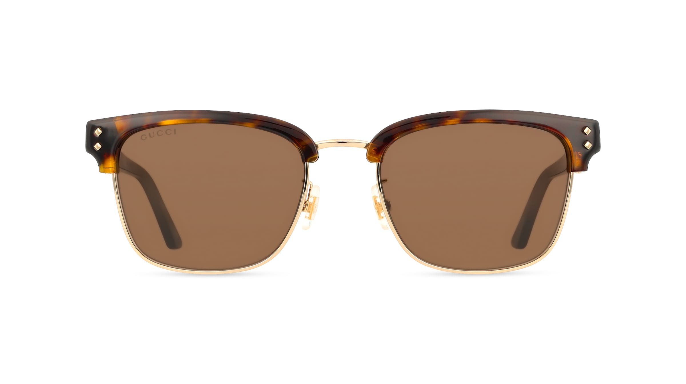 Gucci GG1897SK Herren-Sonnenbrille Vollrand Browline Acetat-Gestell, Havanna