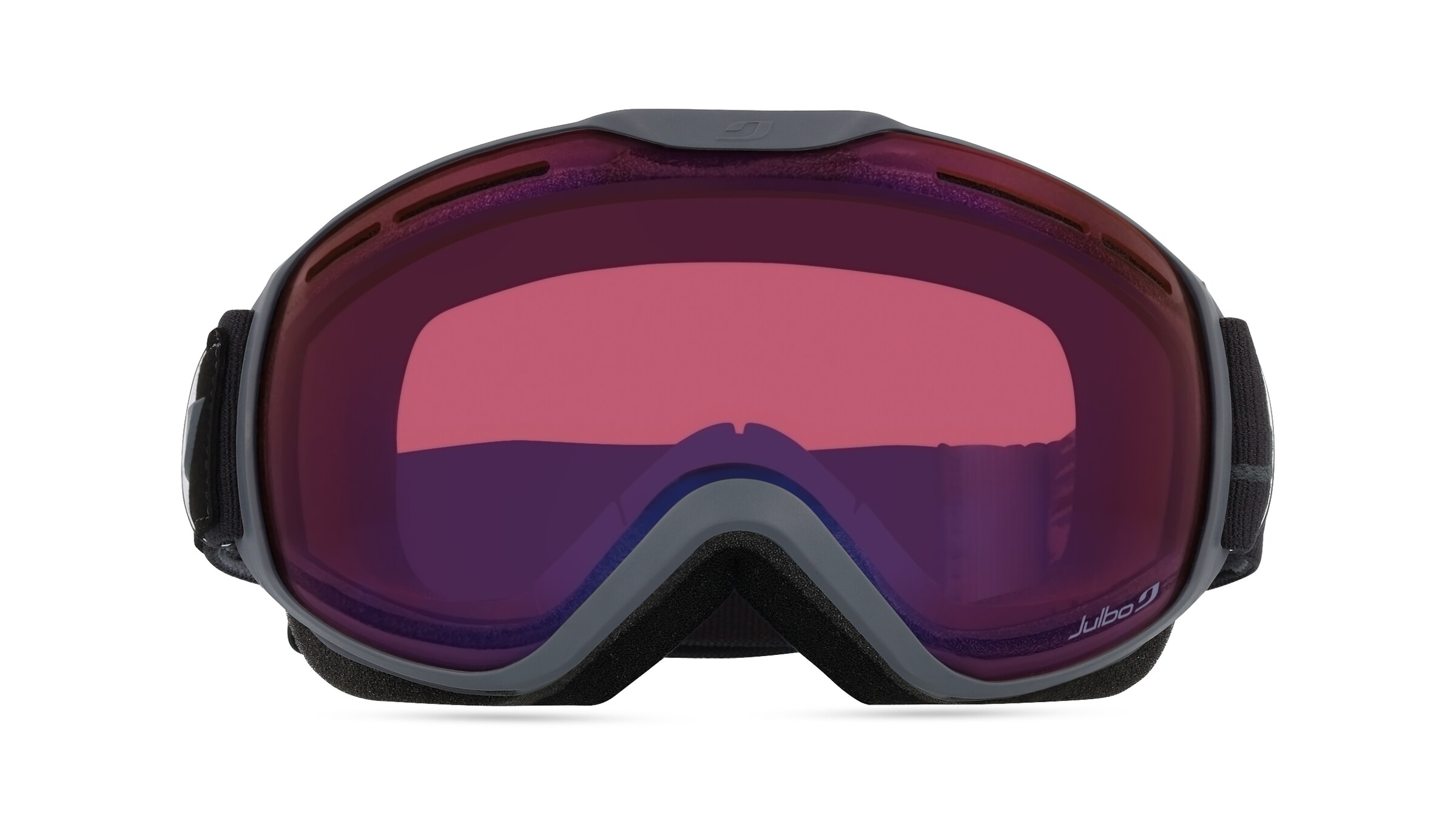 Julbo ISONXCL J750  Unisex-Skibrille Vollrand Monoscheibe Kunststoff-Gestell, schwarz