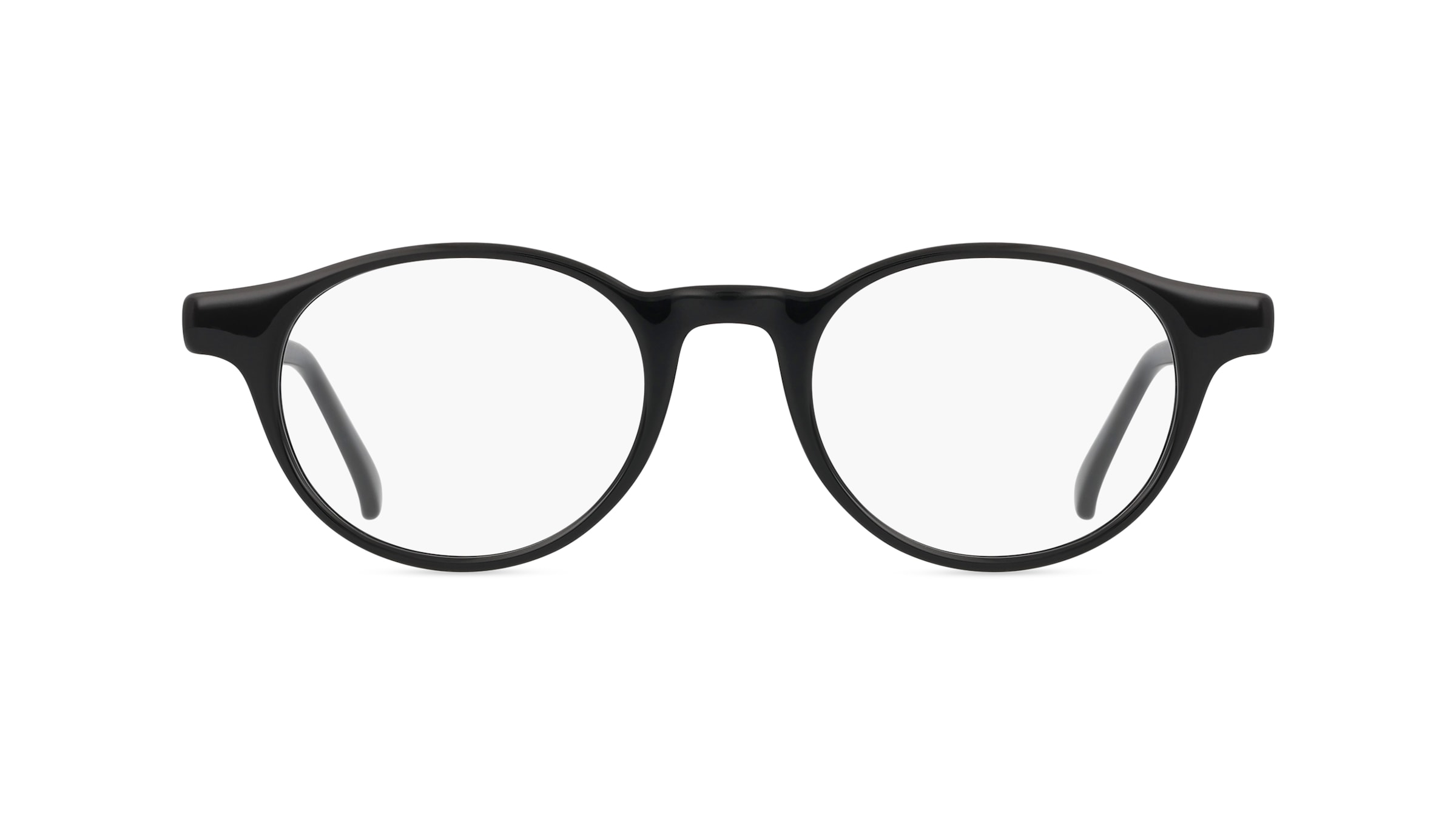 Fielmann MC 616 CL MADDOX Unisex-Brille inkl. Gläser Vollrand Panto Propionat-Gestell 45mm/22mm/140mm, schwarz