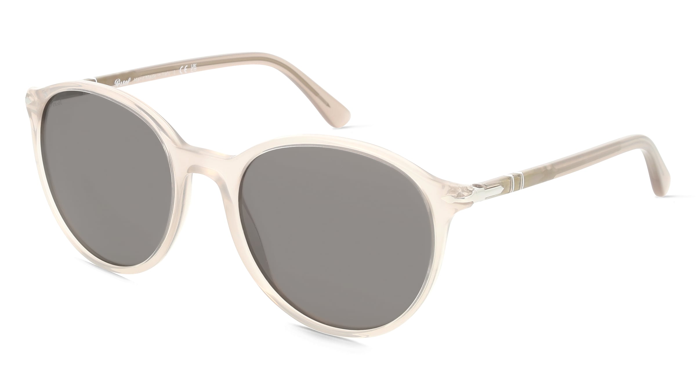 Persol 0PO3350S Unisex-Sonnenbrille Vollrand Panto Acetat-Gestell, Grau