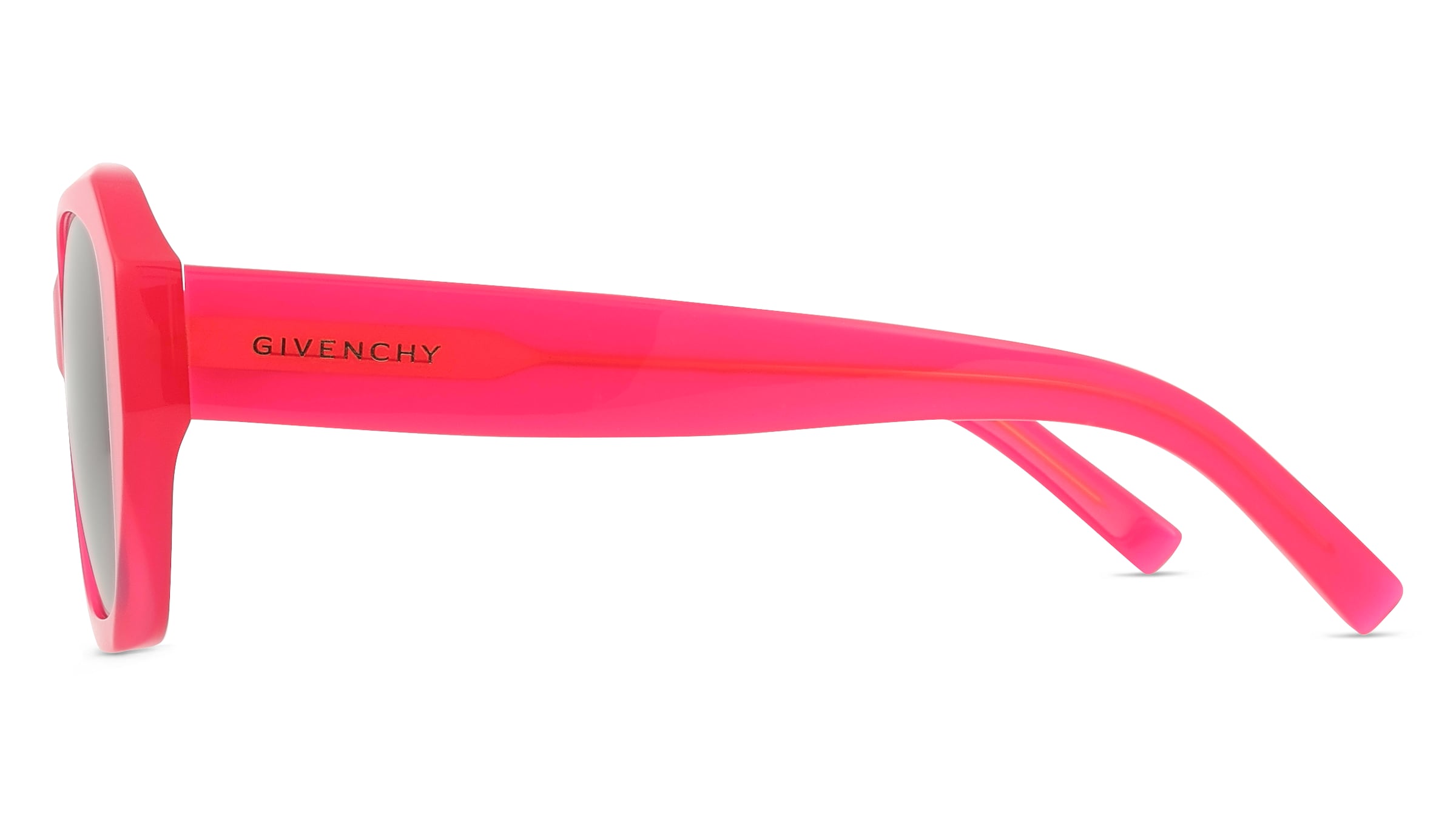 Thumbnail - Givenchy GV40075I Damen-Sonnenbrille Vollrand Rund Kunststoff-Gestell, rot