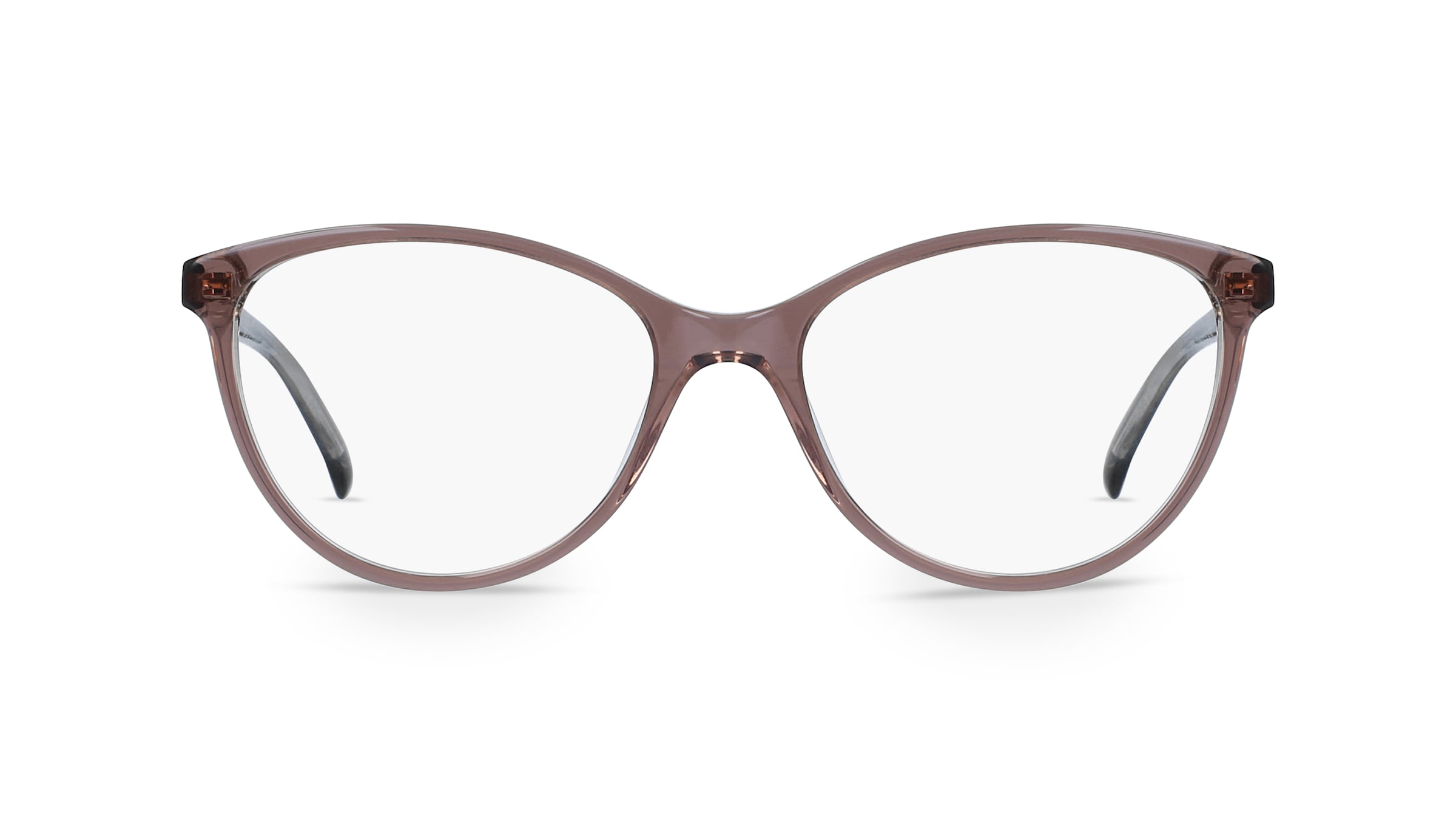 Fielmann LN 002 CL Damen-Brille inkl. Gläser Vollrand Butterfly Acetat-Gestell 53mm/16mm/135mm, braun