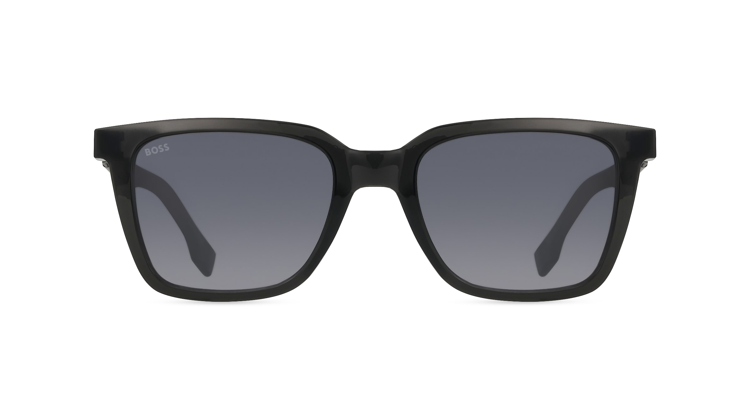 Boss 1574/S Herren-Sonnenbrille Vollrand Eckig Kunststoff-Gestell, grau