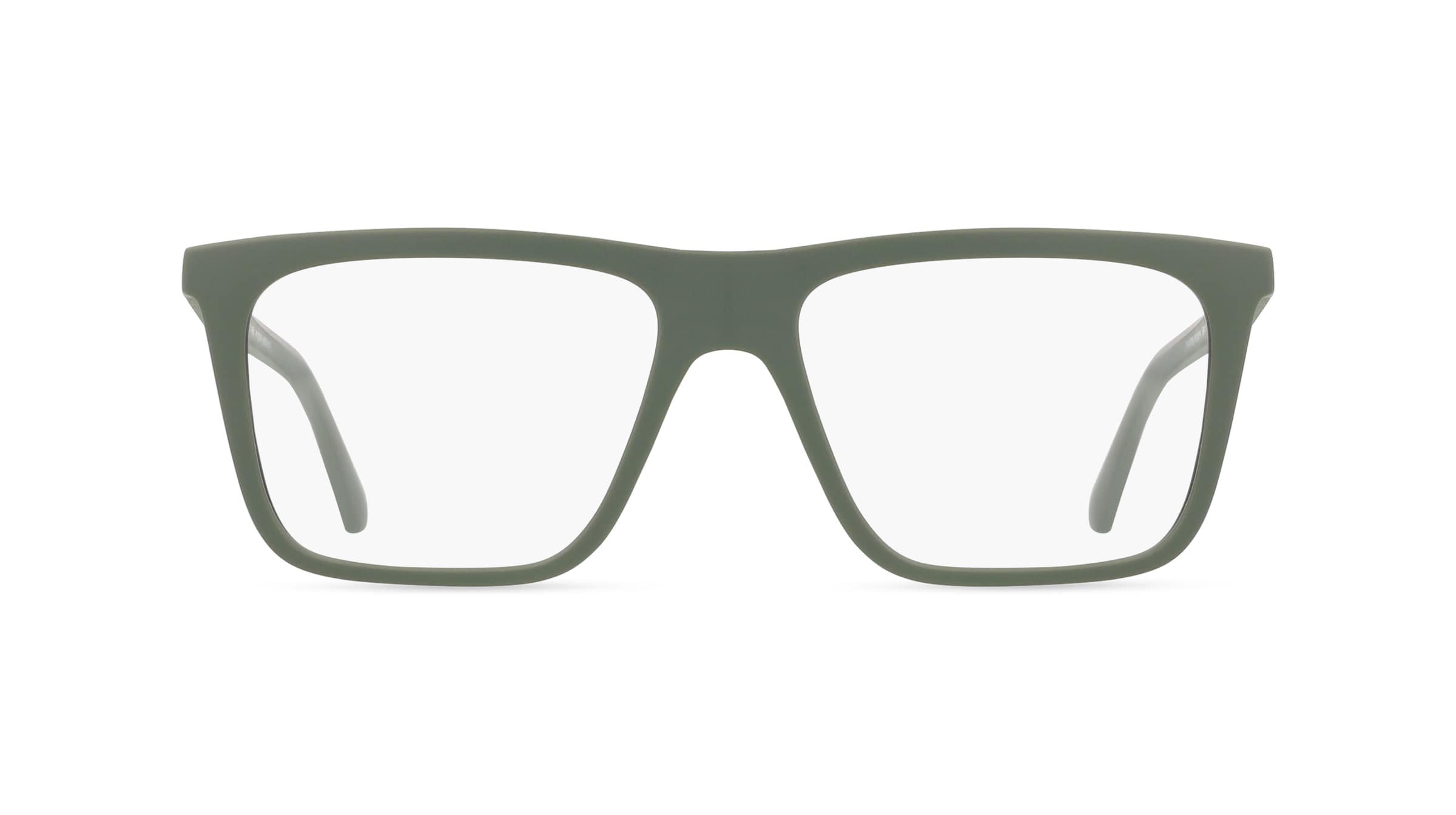 Emporio Armani 0EA4258 Herren-Brille inkl. Gläser Vollrand Quadratisch Kunststoff-Gestell 56/17/145, grün