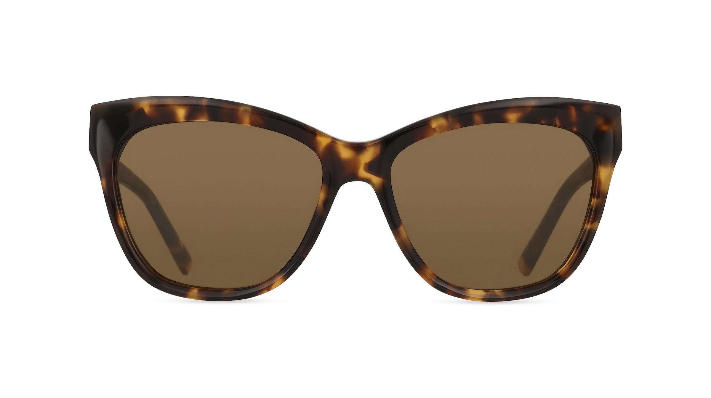 DKNY DK543S Damen-Sonnenbrille Vollrand Butterfly Acetat-Gestell, braun