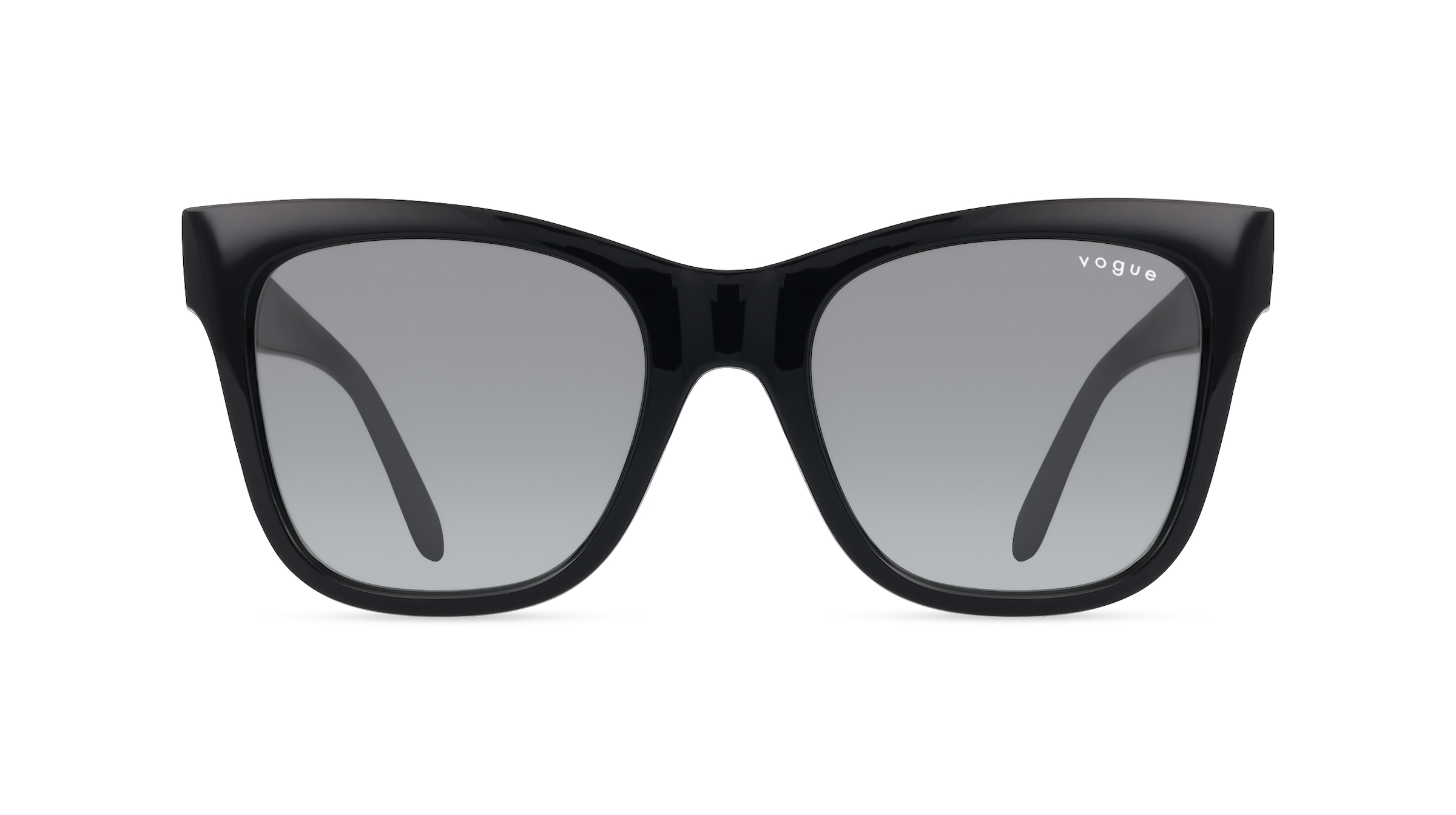 Vogue eyewear VO5428S Damen-Sonnenbrille Vollrand Butterfly Acetat-Gestell, schwarz