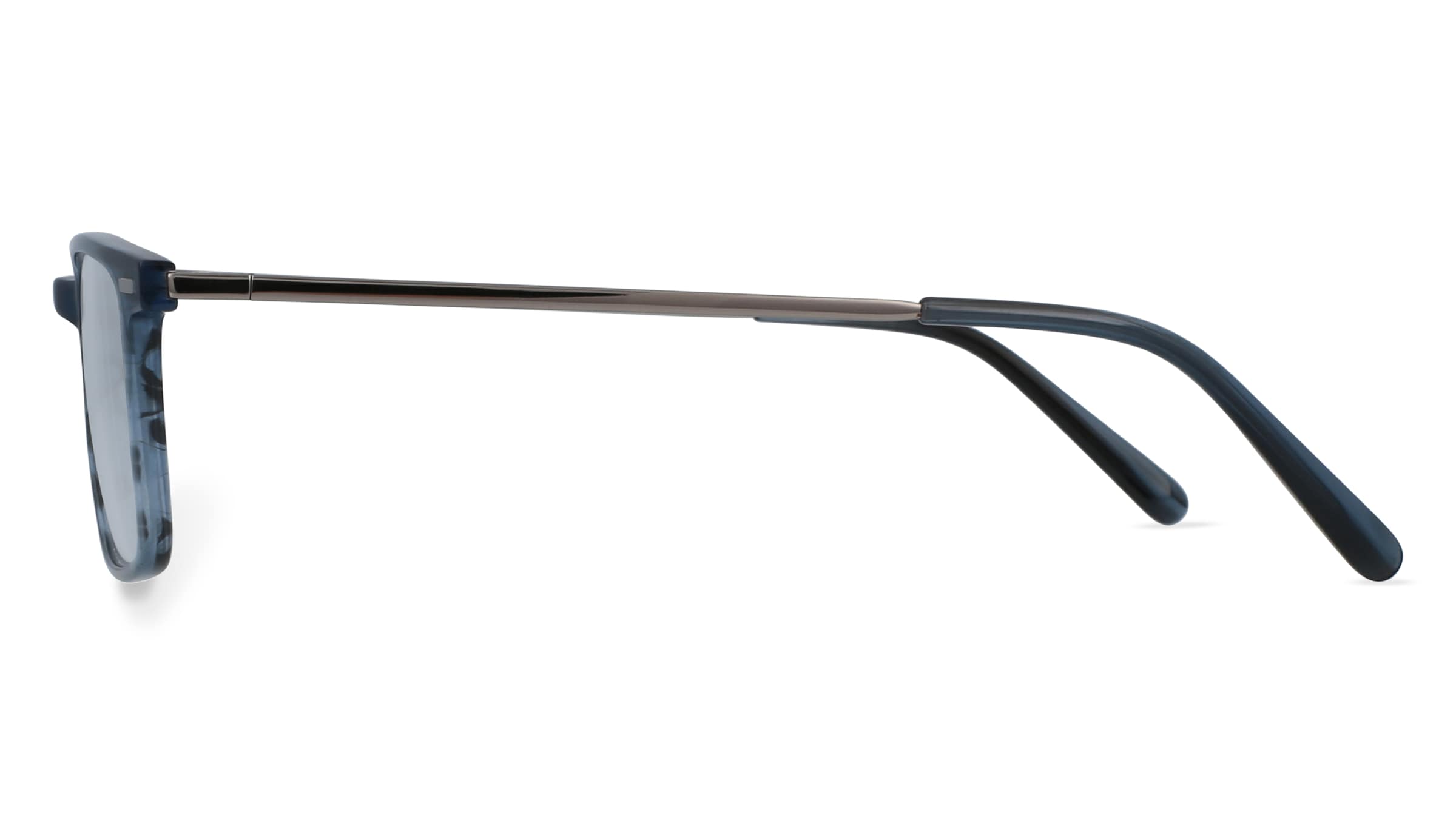 Thumbnail - Fielmann BC 014 FLEX CL Herren-Brille inkl. Gläser Vollrand Eckig Blockacetat-Gestell 49mm/18mm/135mm, blau