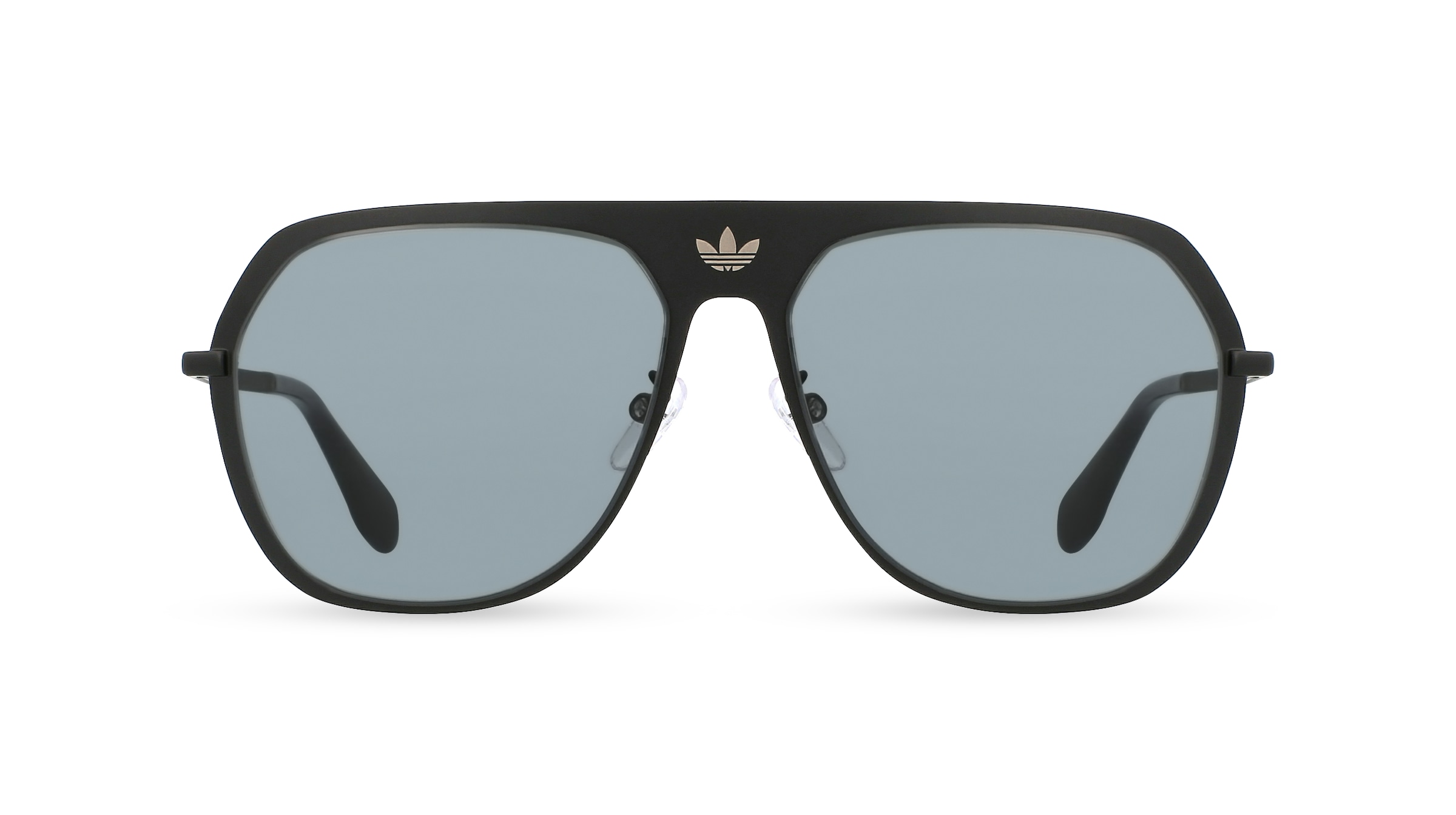 Adidas Originals OR0037 Herren-Sonnenbrille Vollrand Eckig Metall-Gestell, schwarz