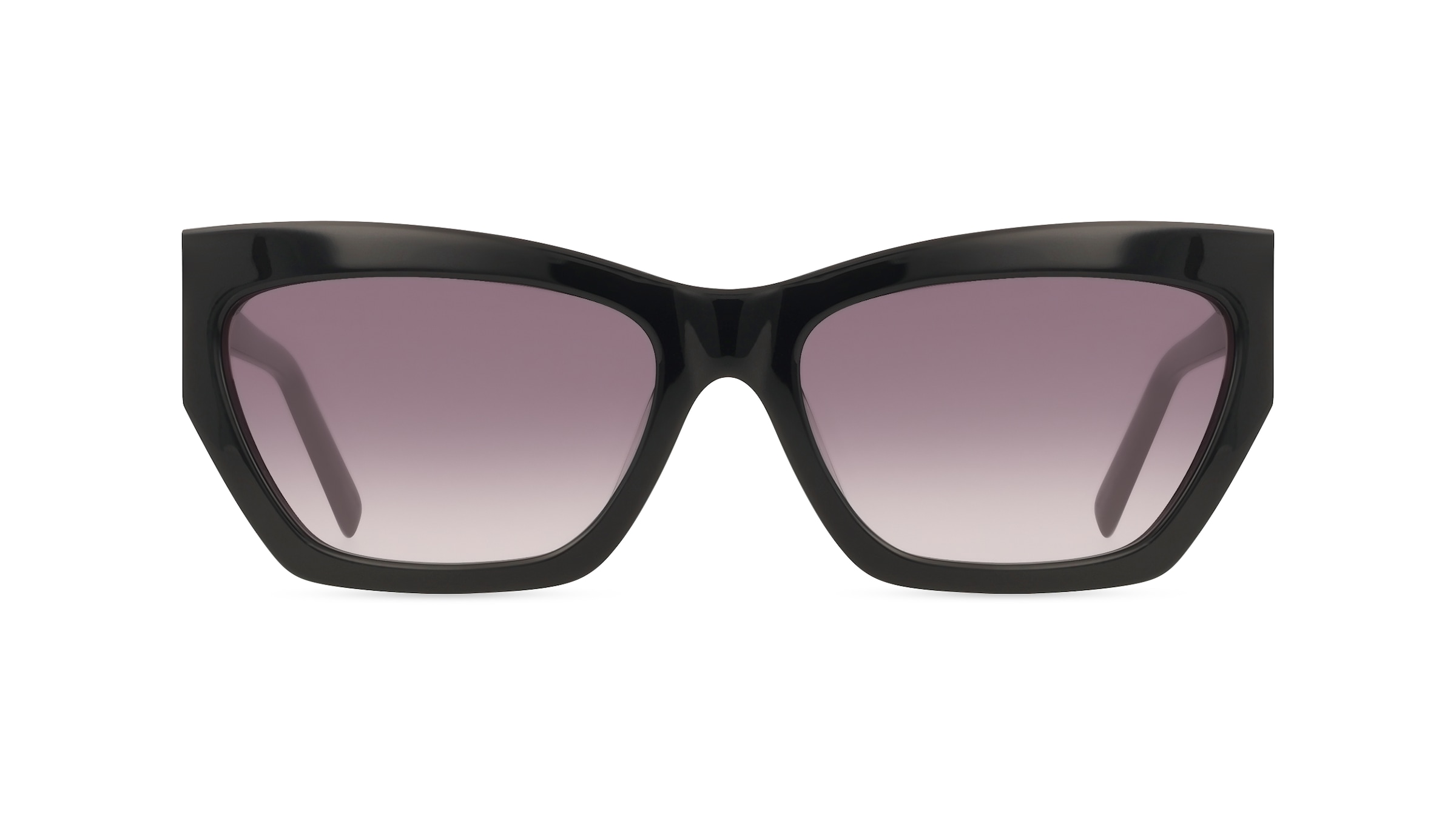DKNY DK547S Unisex-Sonnenbrille Vollrand Cat Eye Acetat-Gestell, schwarz