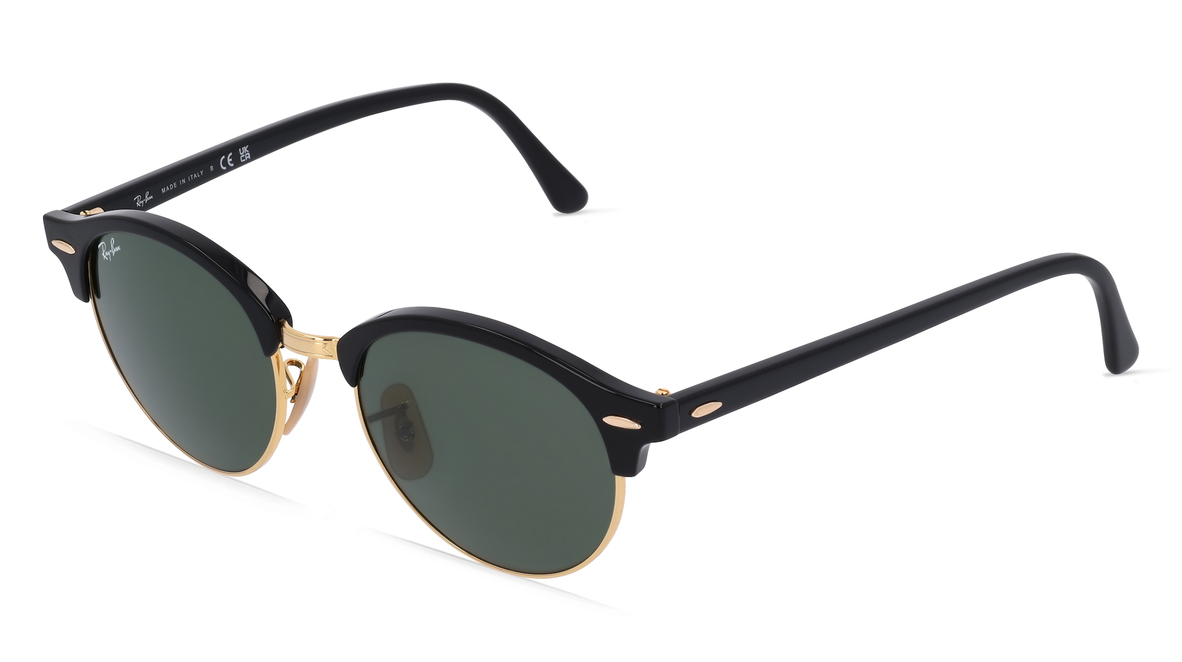 Ray-Ban RB4246 Unisex-Sonnenbrille Vollrand Rund Acetat-Gestell, Schwarz