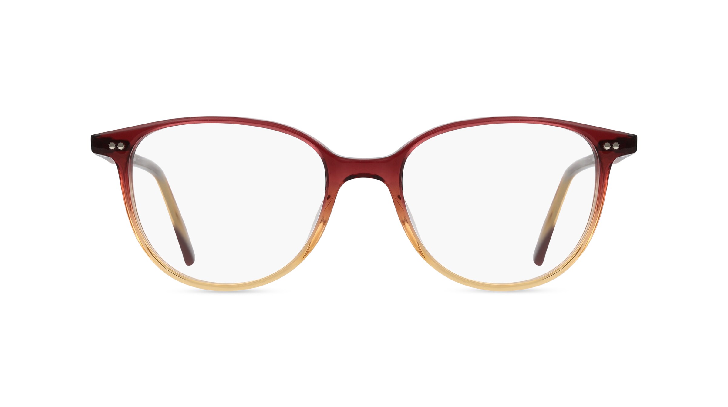 Fielmann MF 057 RN Damen-Brille inkl. Gläser Vollrand Oval Kunststoff-Gestell 52mm/18mm/145mm, rot