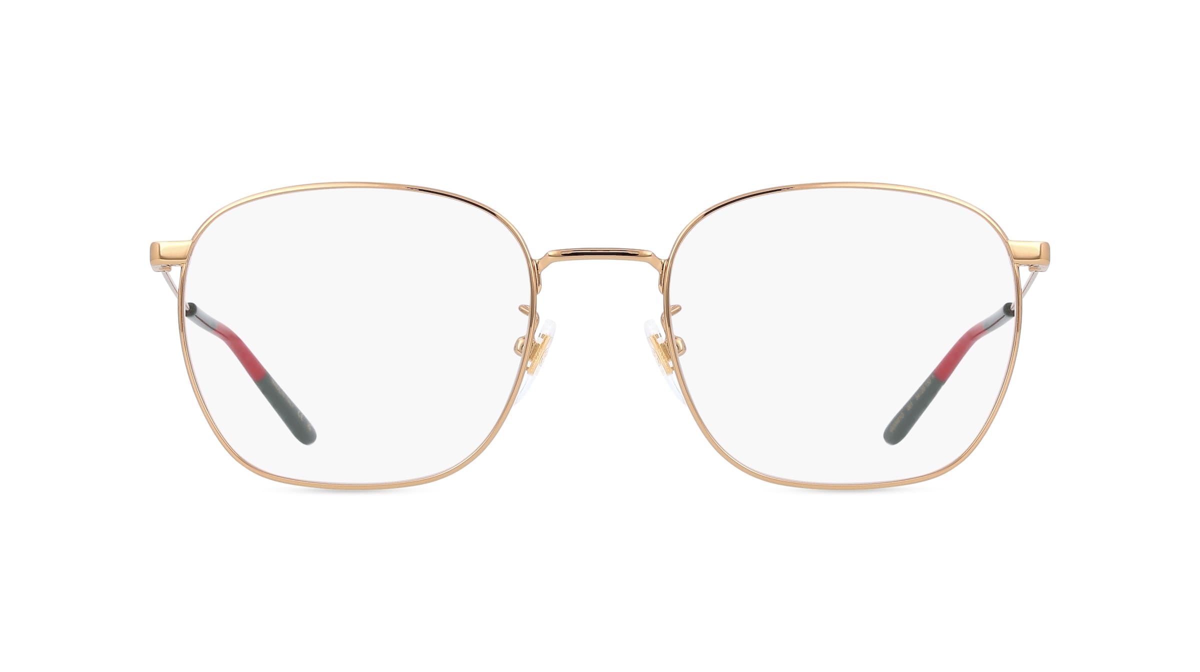 Gucci GG0681O Unisex-Brille inkl. Gläser Vollrand Eckig Metall-Gestell 54mm/20mm/150mm, gold