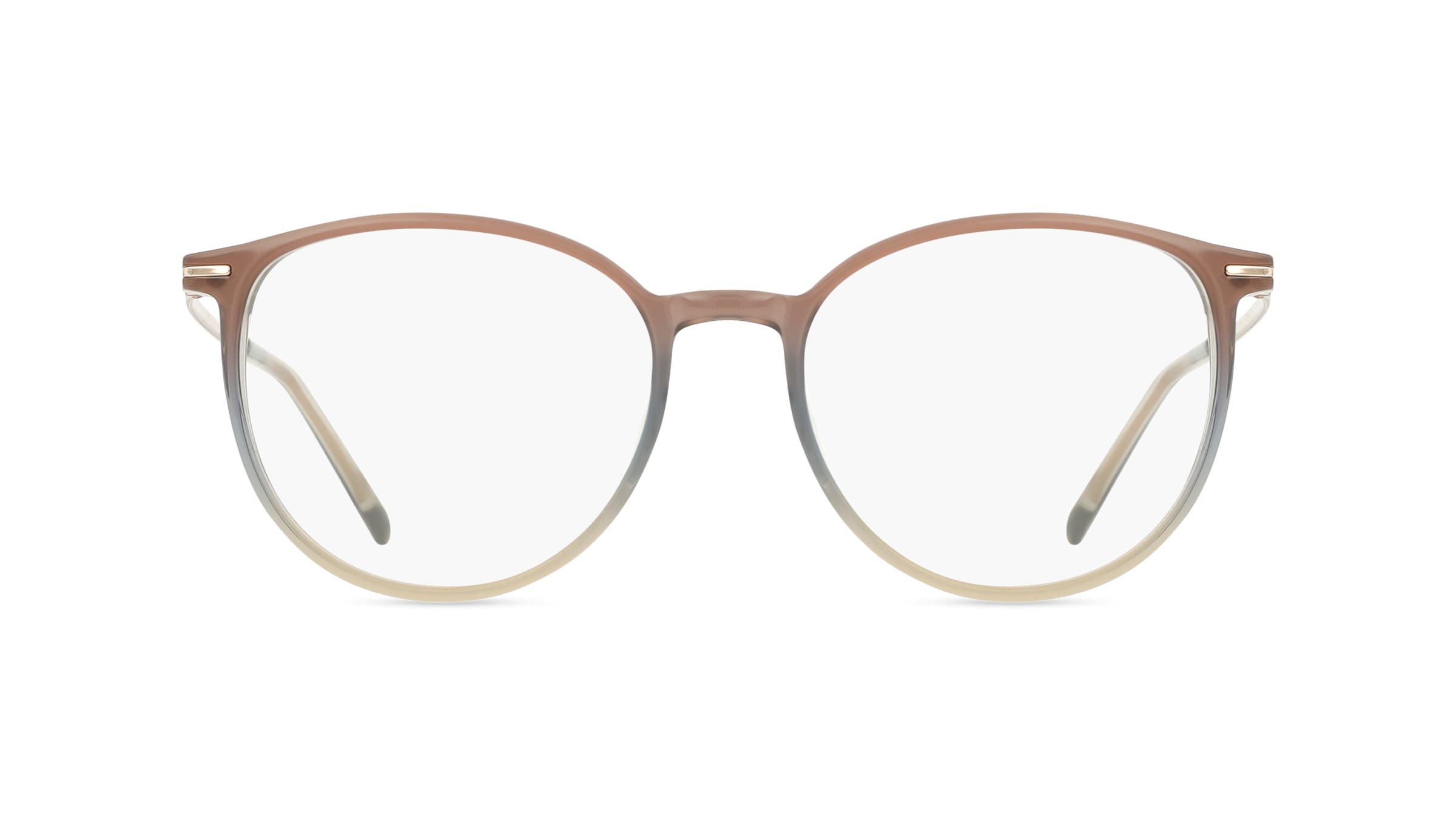 Marc O'Polo Eyewear 503148 Damen-Brille inkl. Gläser Vollrand Panto Acetat-Gestell 51mm/17mm/140mm, Braun