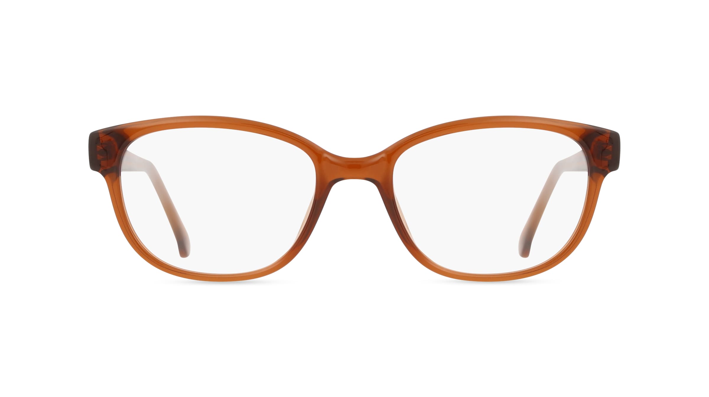 Fielmann MC 588 CL Damen-Brille inkl. Gläser Vollrand Oval Propionat-Gestell 50mm/16mm/135mm, braun