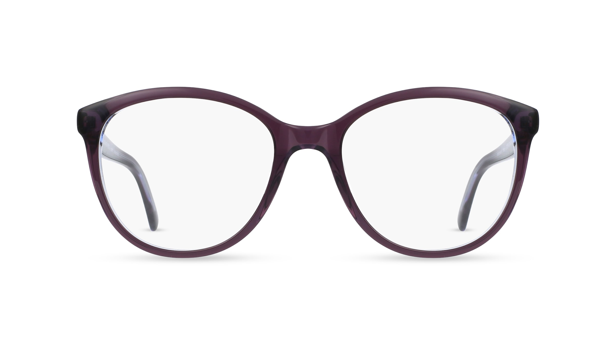 Fielmann LN 010 MOD FLEX CL Damen-Brille inkl. Gläser Vollrand Eckig Acetat-Gestell 52mm/18mm/135mm, lila