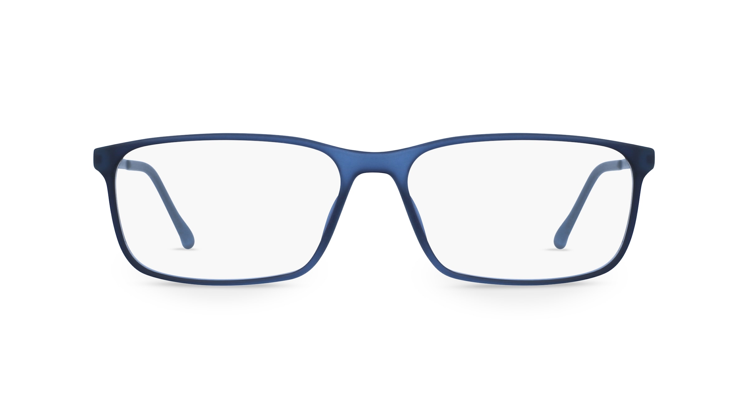 Fielmann COMFORT 089 CL Herren-Brille inkl. Gläser Vollrand Eckig TR90-Gestell 54mm/15mm/140mm, blau