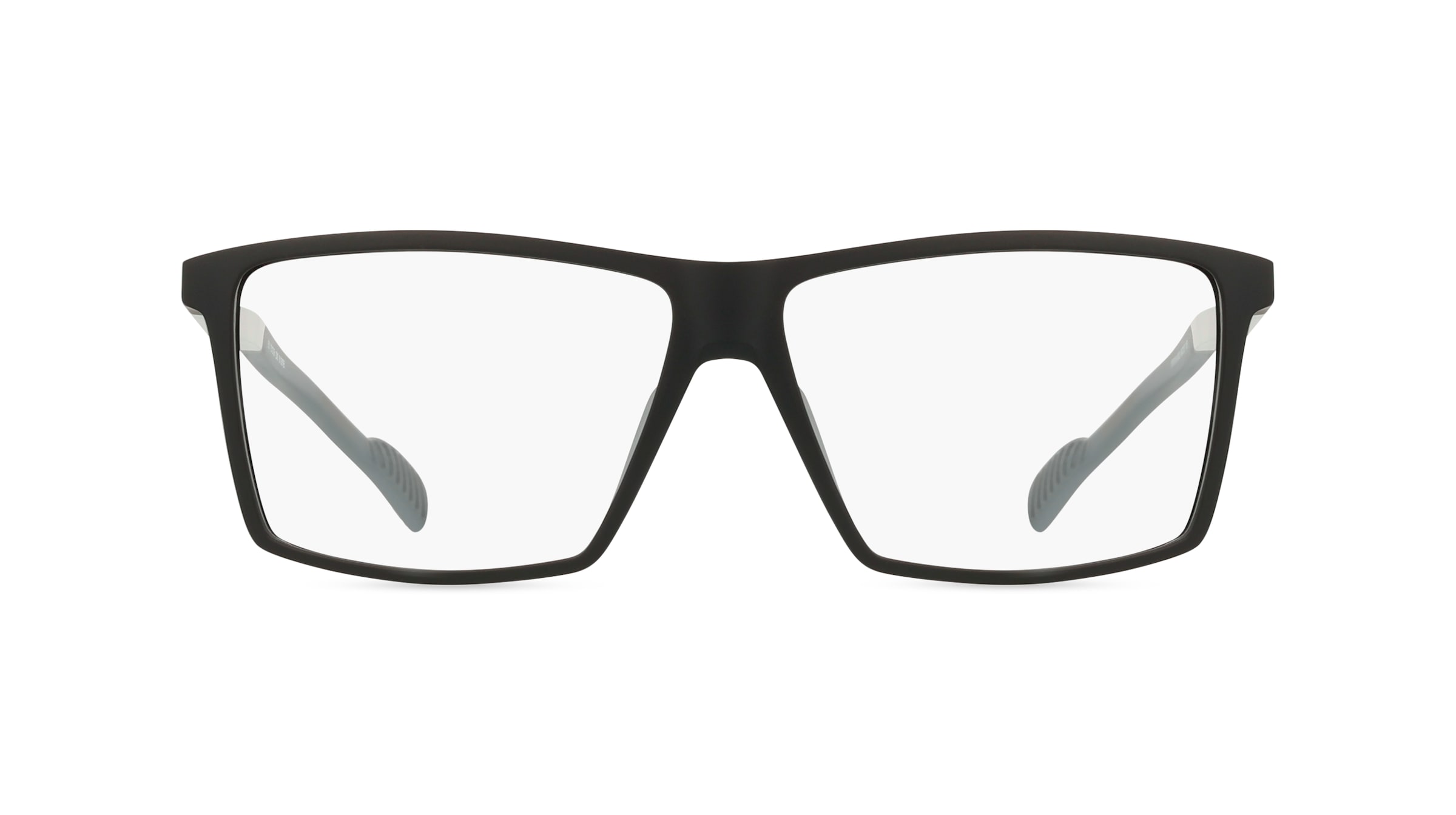 Adidas SP5018 Unisex-Brille inkl. Gläser Vollrand Eckig Kunststoff Metall-Gestell 60mm/13mm/135mm, schwarz