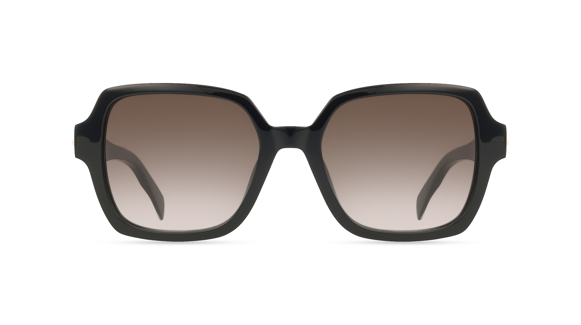Zadig & Voltaire SZV473 Damen-Sonnenbrille Vollrand Quadratisch Kunststoff-Gestell, schwarz