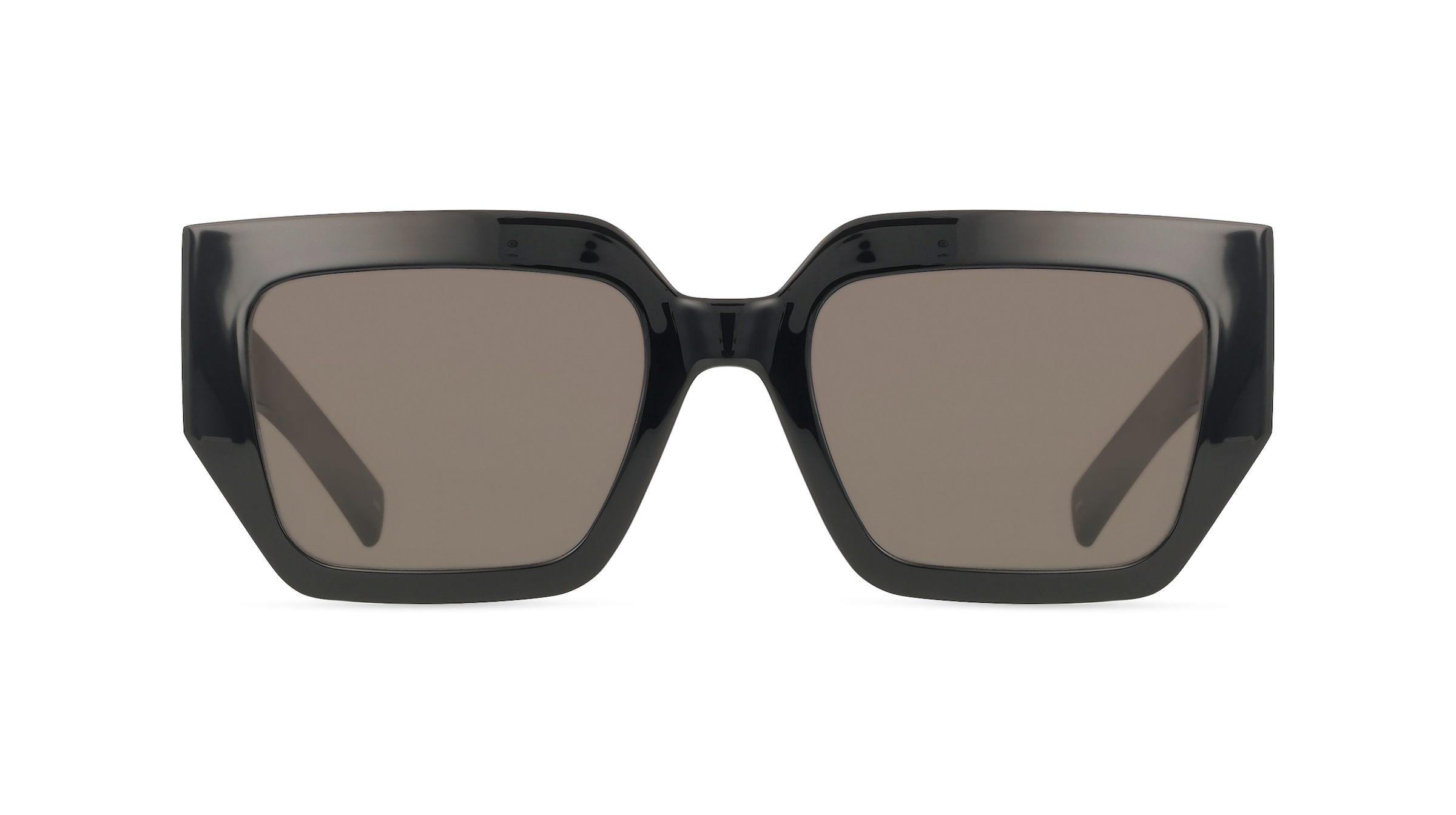 Karl Lagerfeld KL6166S Damen-Sonnenbrille Vollrand Eckig Acetat-Gestell, schwarz