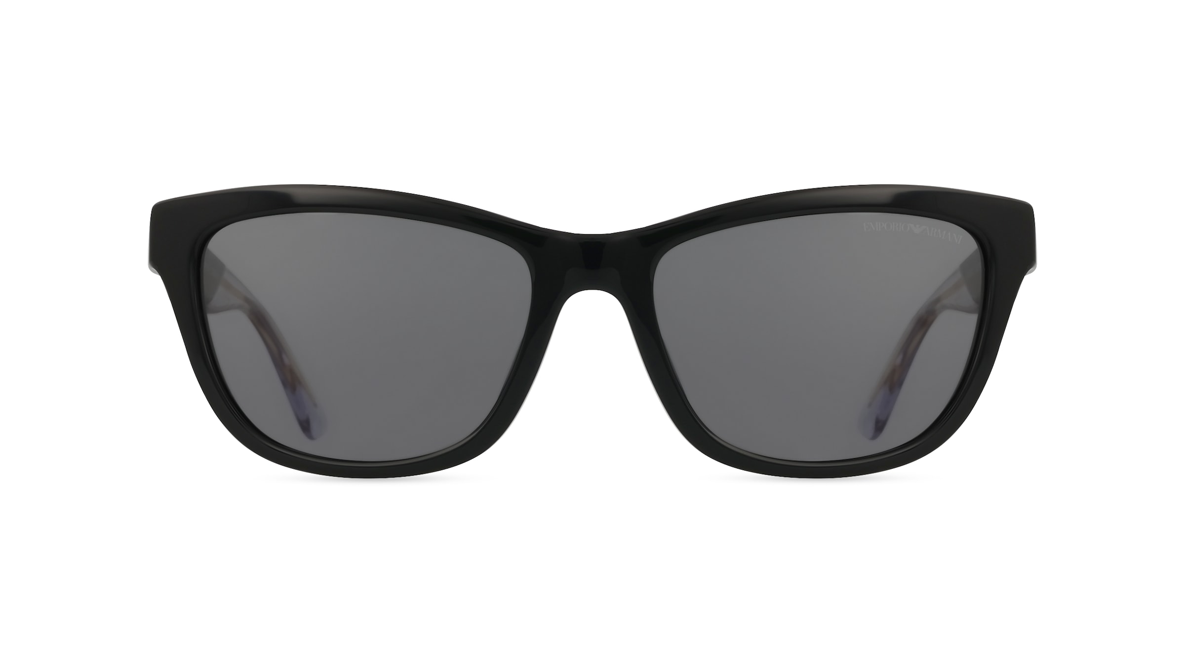 Emporio Armani 0EA4227U Damen-Sonnenbrille Vollrand Cateye Acetat-Gestell, schwarz