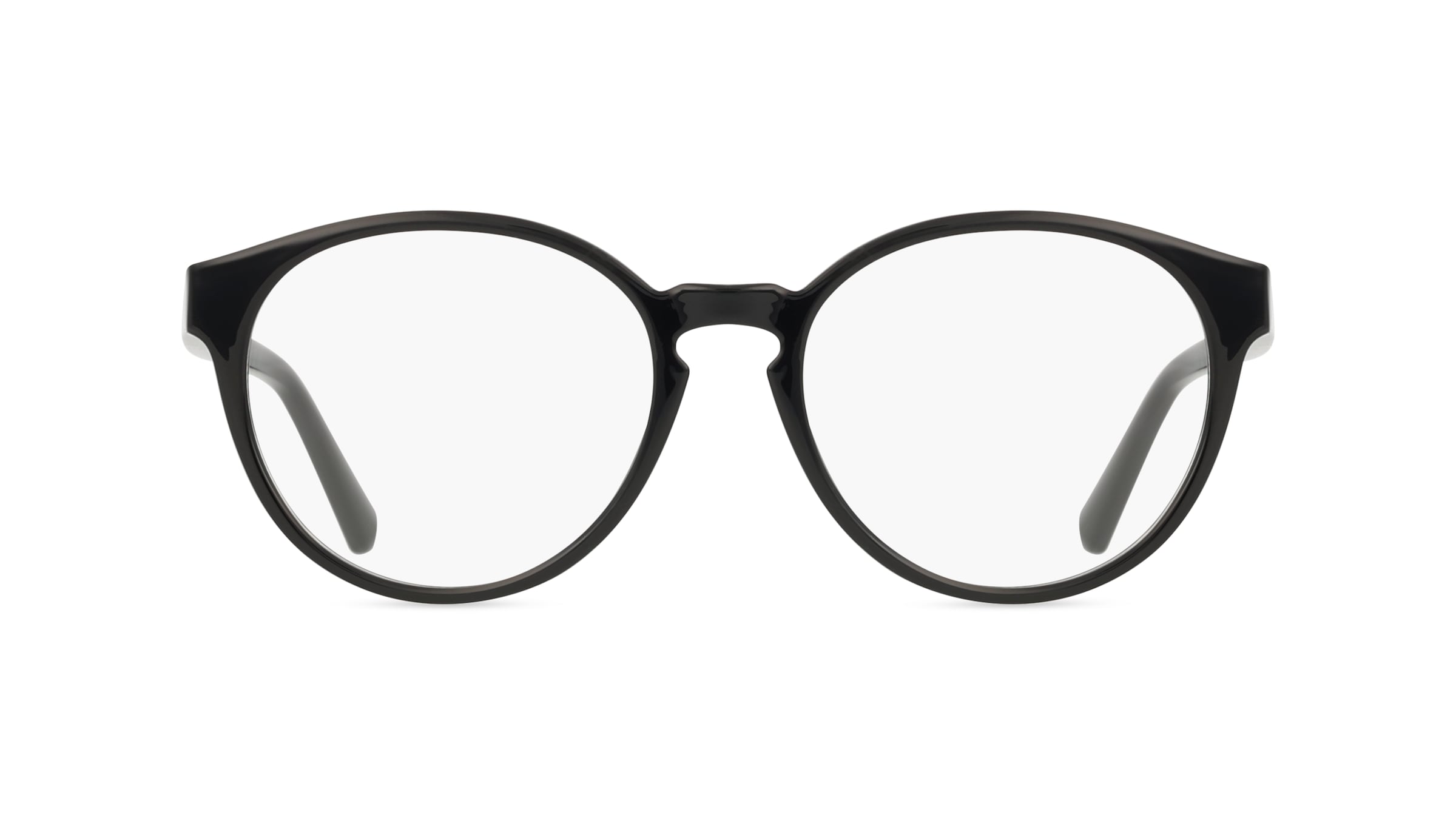 Moschino MOL626 Damen-Brille inkl. Gläser Vollrand Panto Kunststoff-Gestell 52mm/17mm/140mm, schwarz