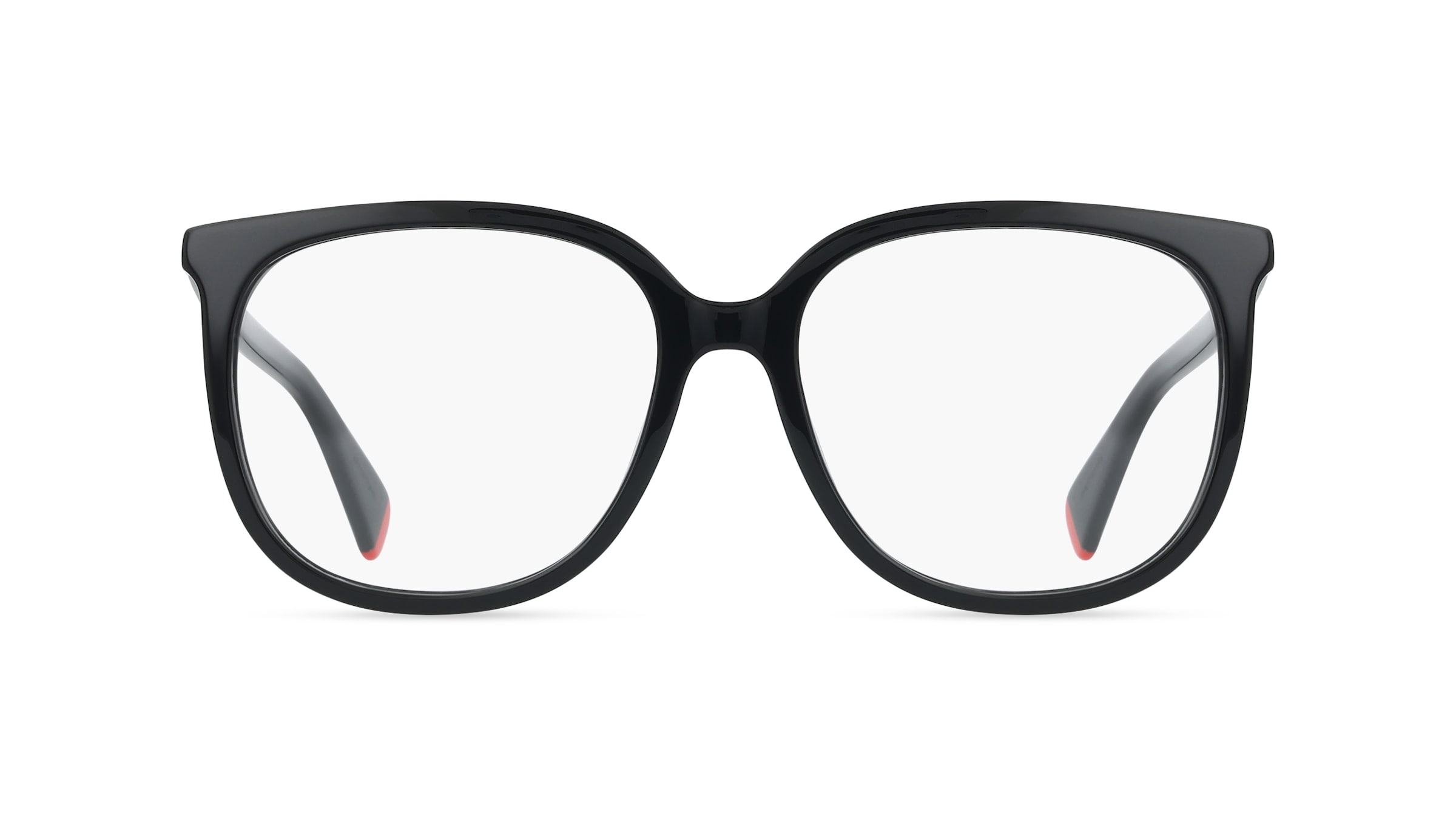 Kenzo KZ50217I Unisex-Brille inkl. Gläser Vollrand Geometrisch Acetat-Gestell 55/16/140, schwarz