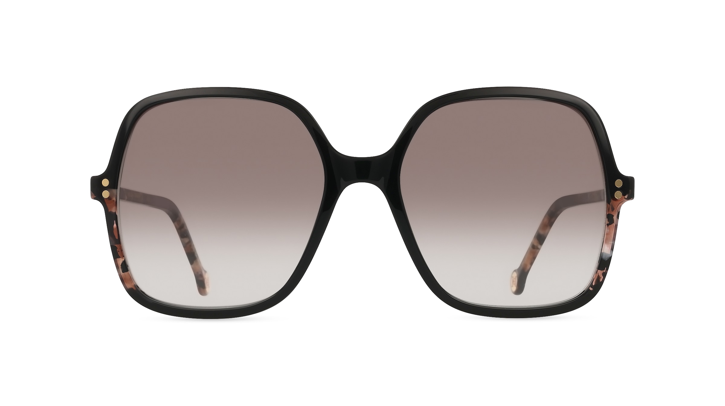 Carolina Herrera 0244/S Damen-Sonnenbrille Vollrand Eckig Acetat-Gestell, schwarz