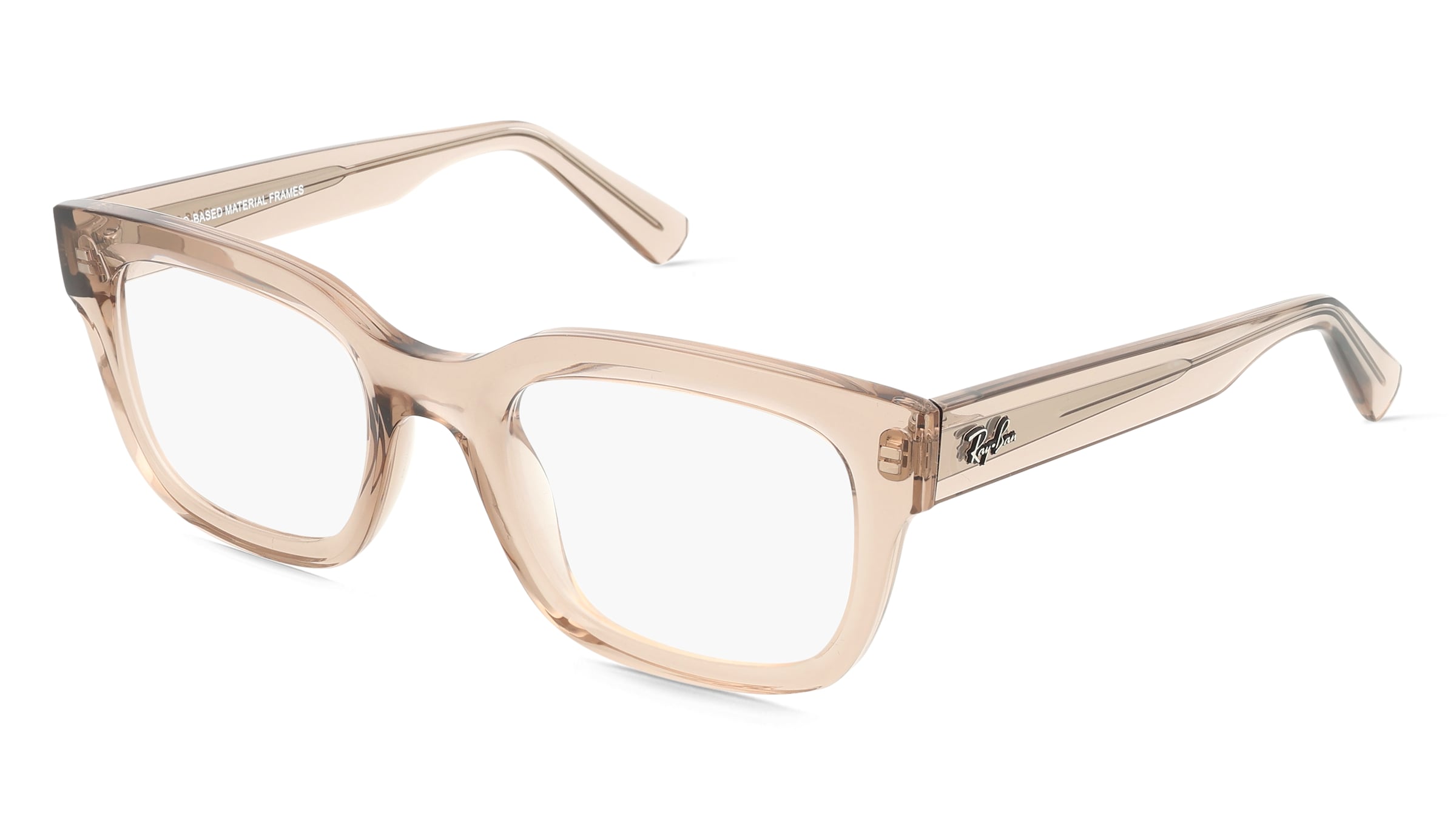 Ray-Ban 0RX7217 Unisex-Brille inkl. Gläser Vollrand Eckig Kunststoff-Gestell 52/22/145, Braun