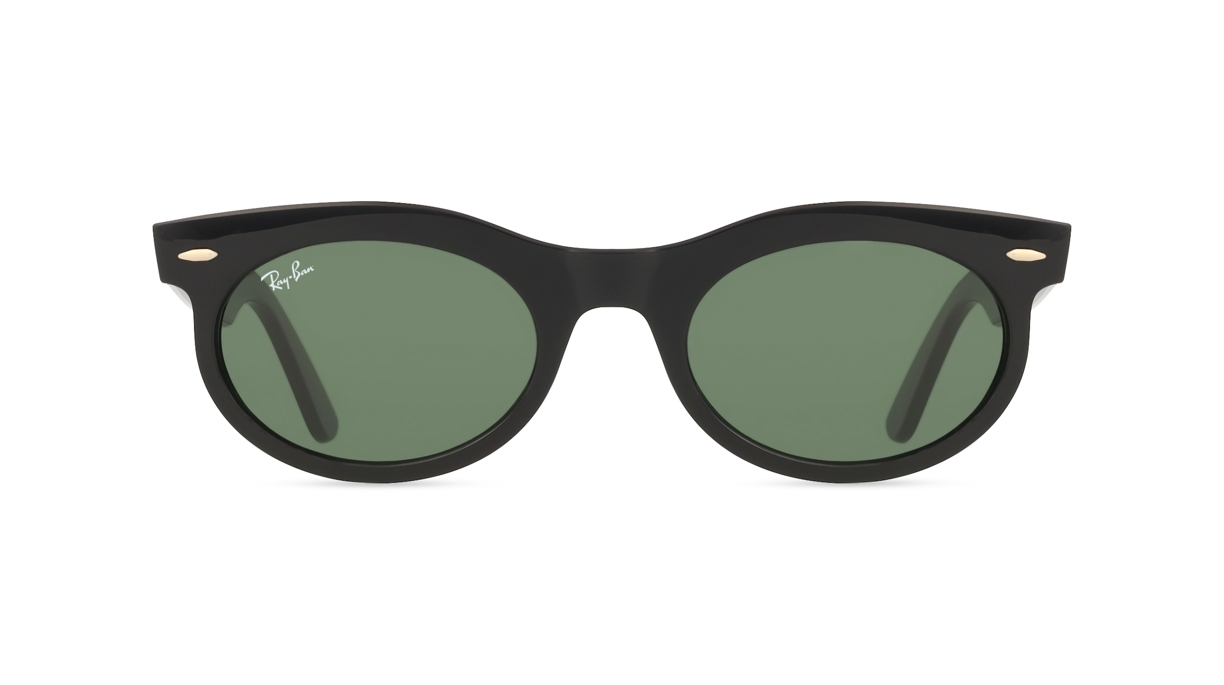 Ray-Ban 0RB2242 WAYFARER OVAL Unisex-Sonnenbrille Vollrand Oval Propionat-Gestell, schwarz