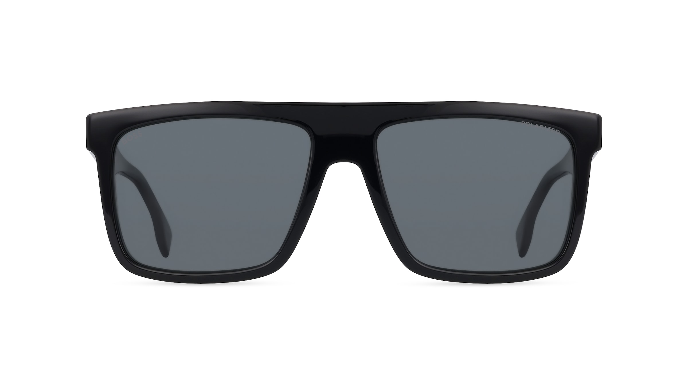 Boss 1440/S Herren-Sonnenbrille Vollrand Eckig Acetat-Gestell, schwarz