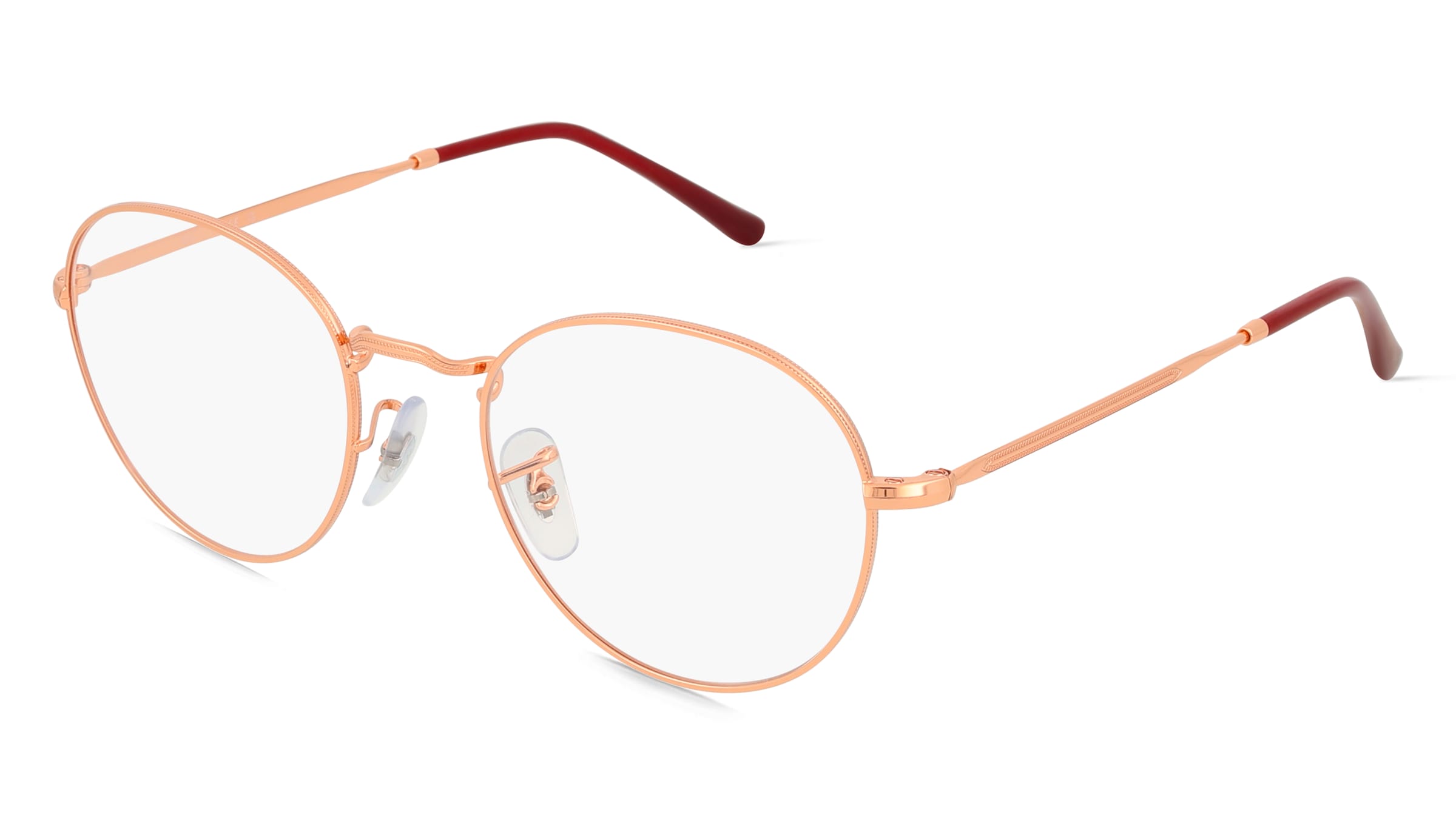 Ray-Ban RX3582V Unisex-Brille inkl. Gläser Vollrand Panto Metall-Gestell 49/20/140, Gold