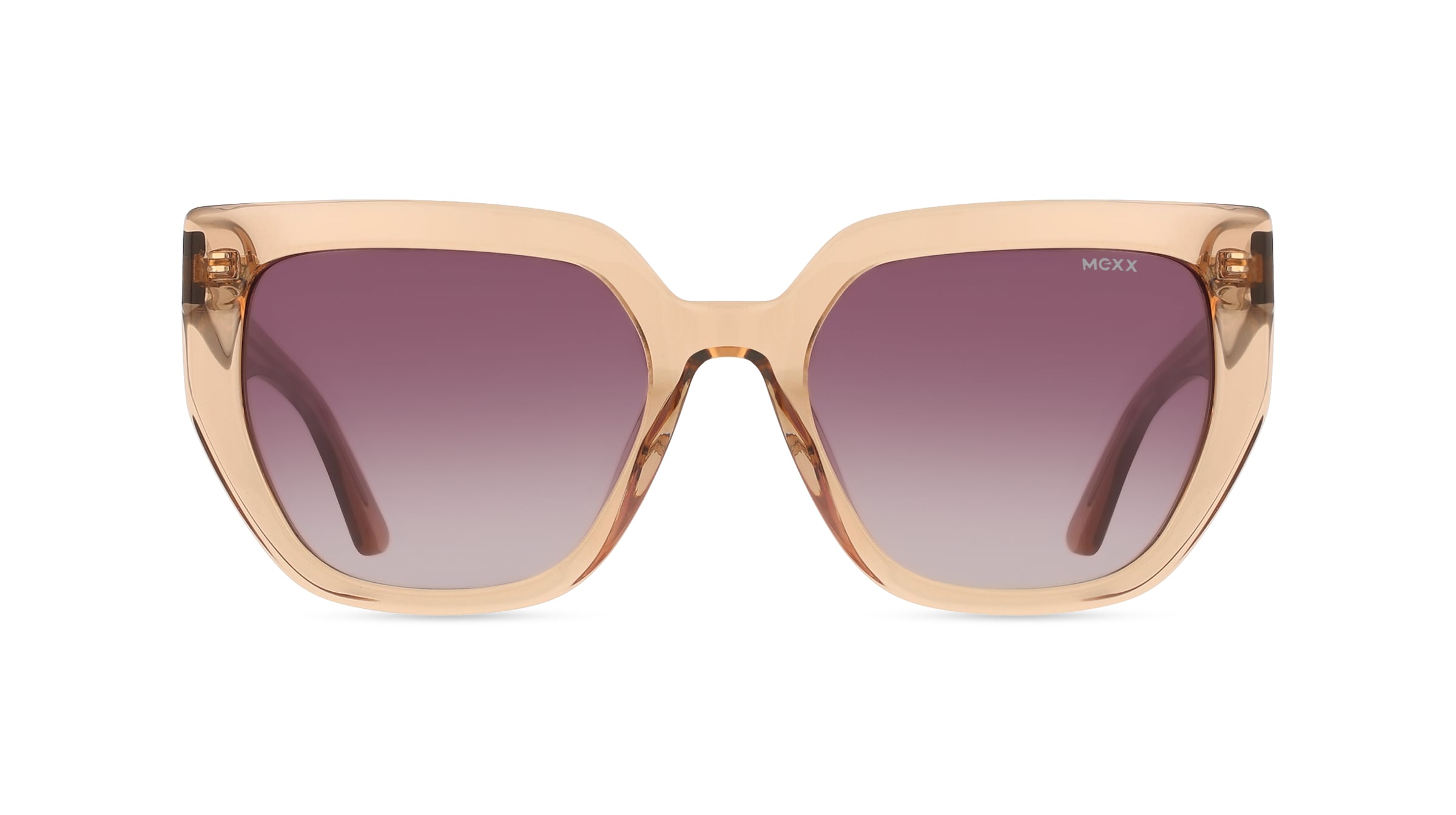 Mexx Eyes 6566 Damen-Sonnenbrille Vollrand Cateye Kunststoff-Gestell, gelb