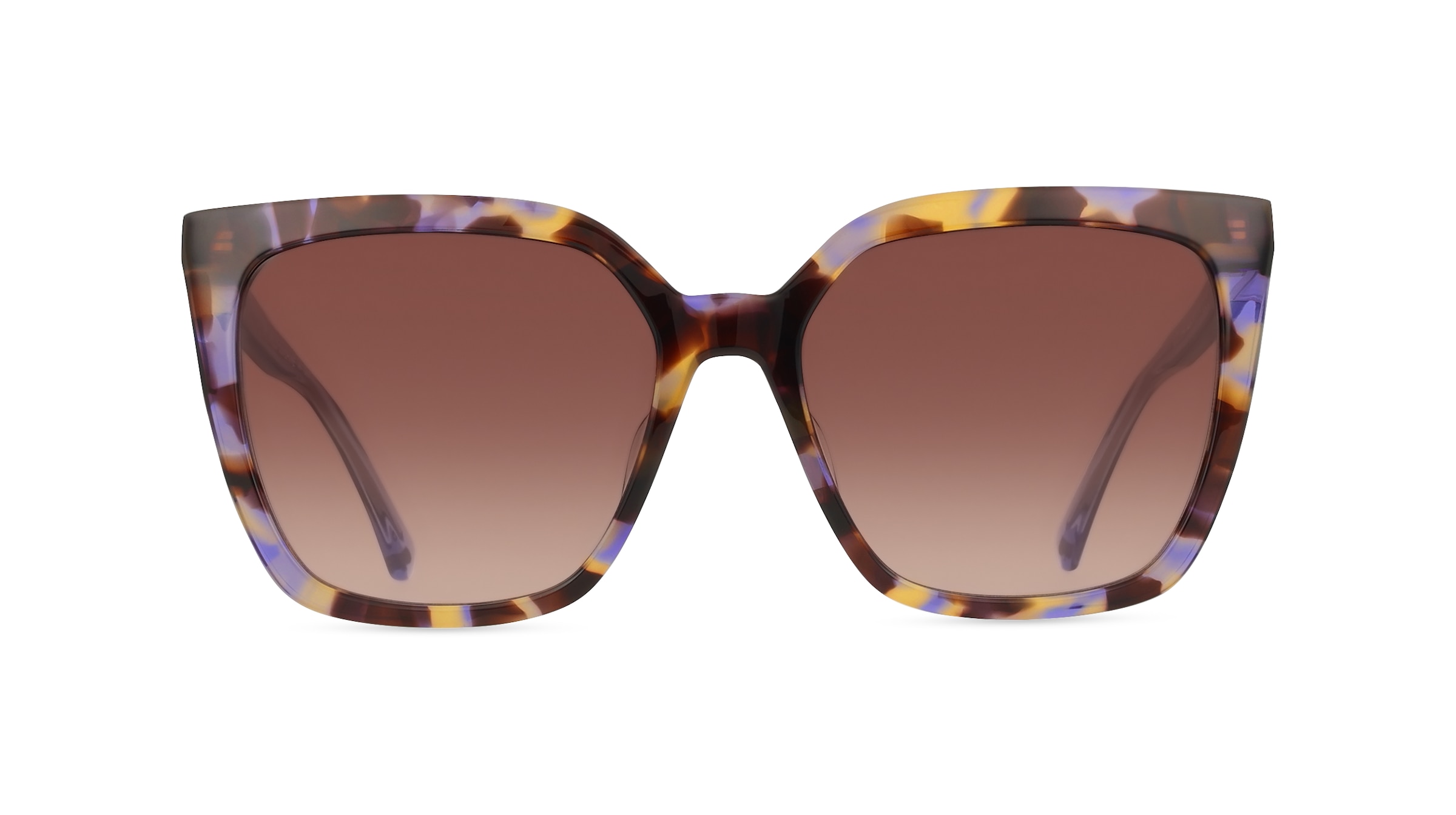 Kate Spade MARLOWE/G/S Damen-Sonnenbrille Vollrand Eckig Acetat-Gestell, braun