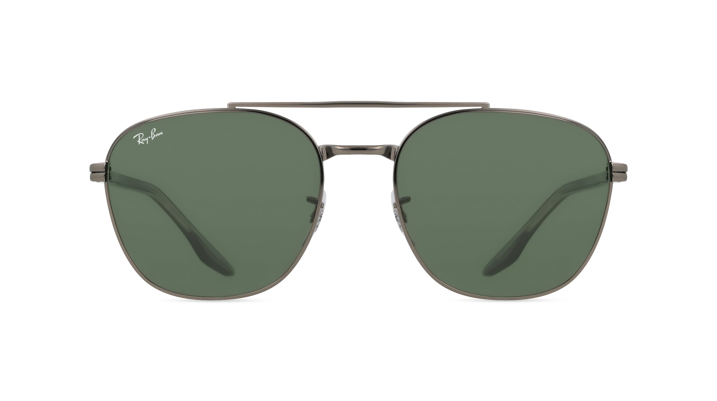 Ray-Ban RB3688 Unisex-Sonnenbrille Vollrand Eckig Metall-Gestell, grau