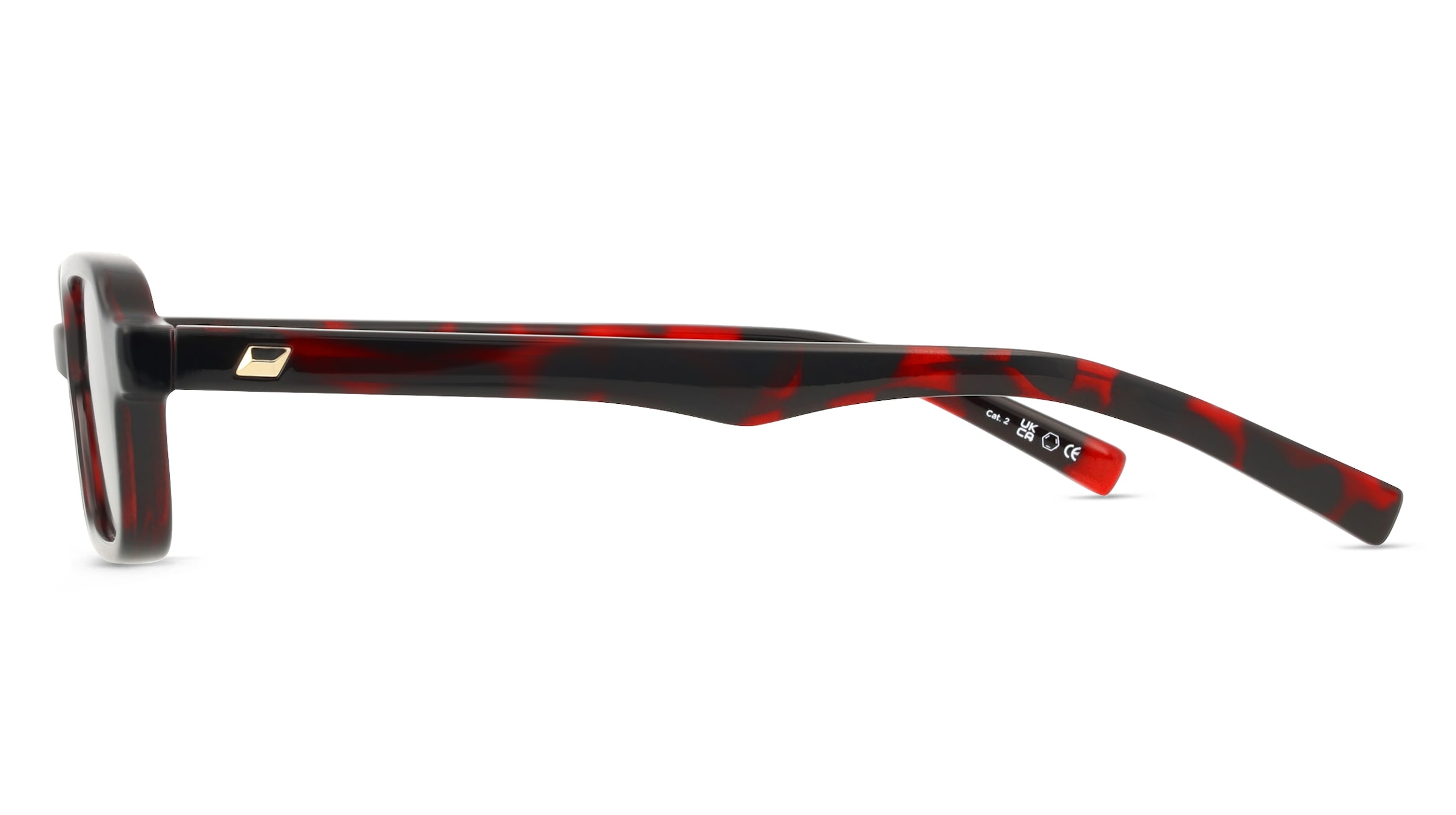 Thumbnail - Le Specs LSP2552180 Damen-Sonnenbrille Vollrand Eckig Kunststoff-Gestell, rot