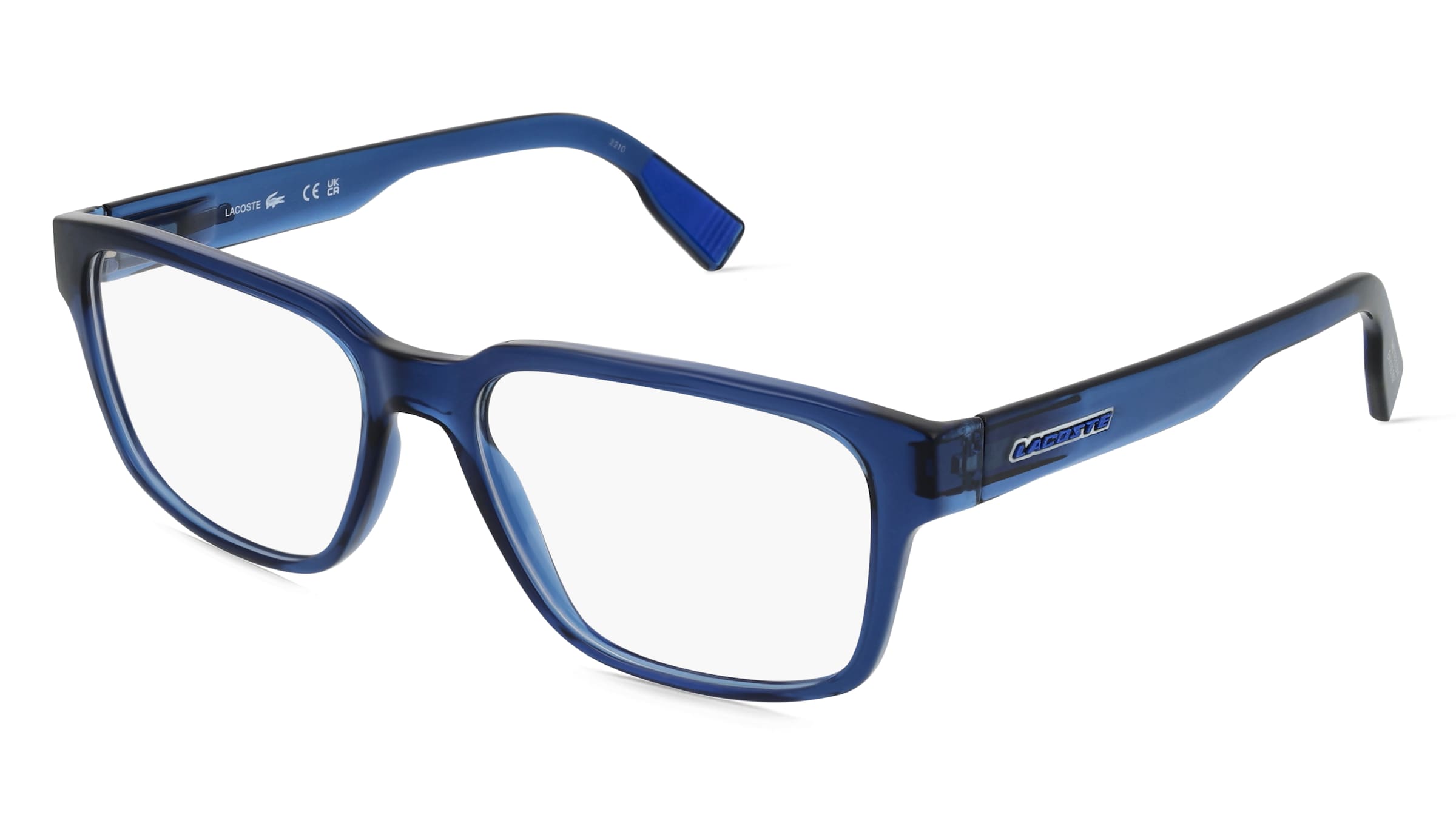 Lacoste L2927 Unisex-Brille inkl. Gläser Vollrand Quadratisch Kunststoff-Gestell 56/17/145, Blau